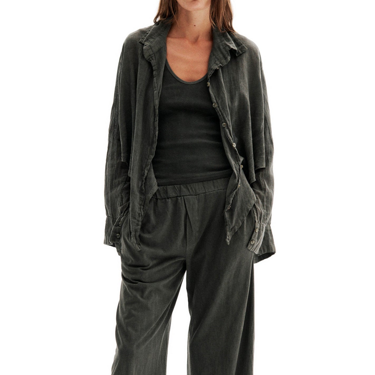 Healy Shirt Army Green