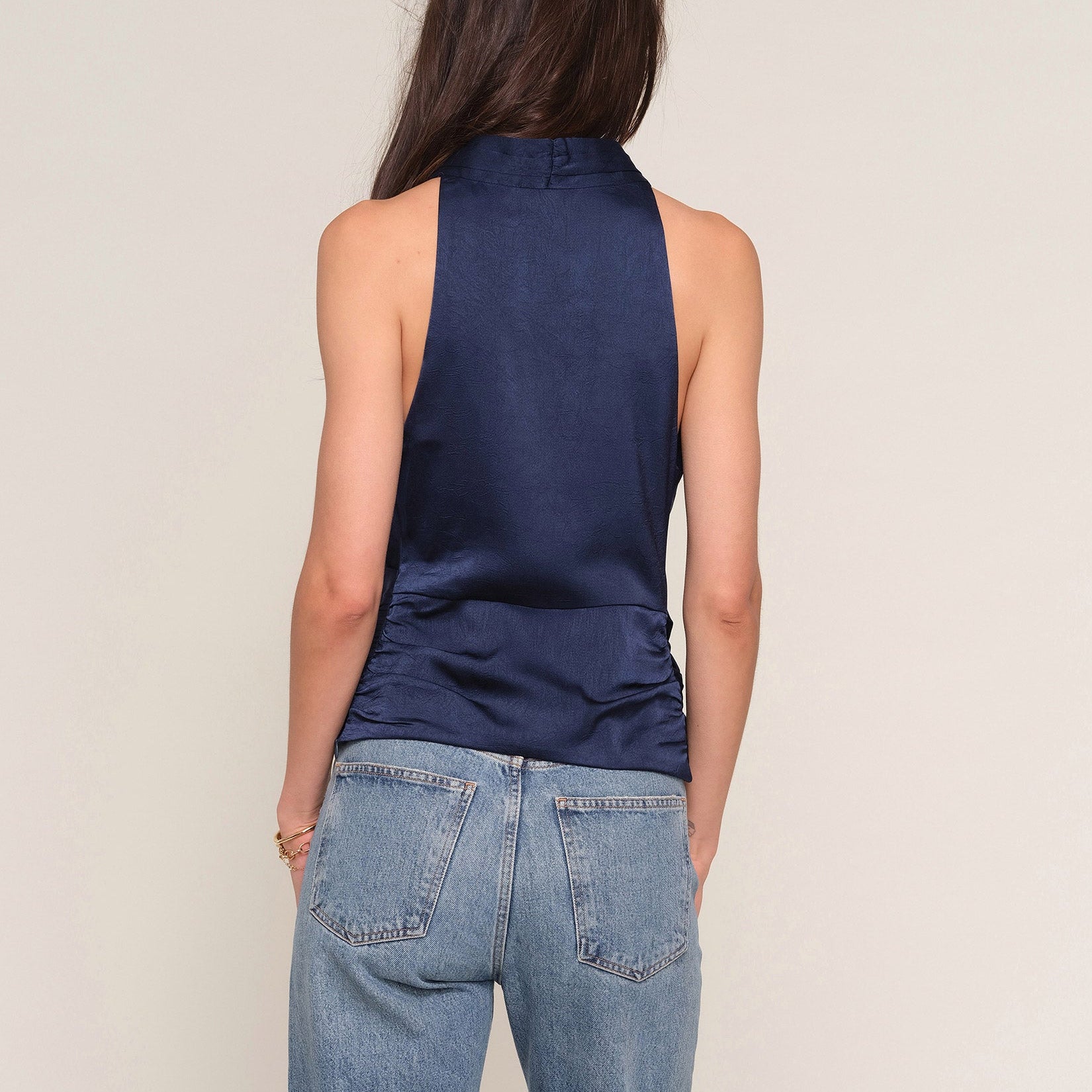 Kary Top Indigo