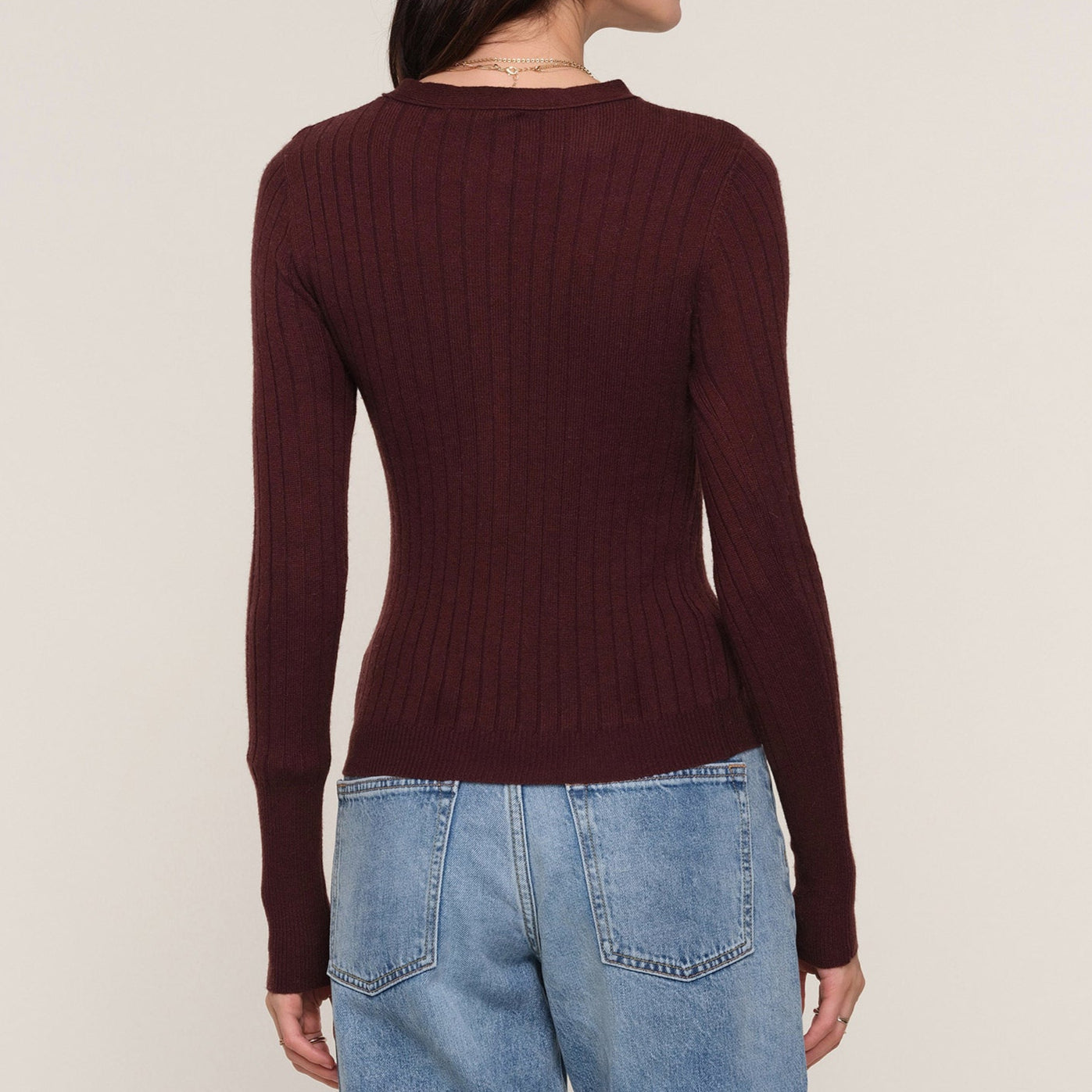Stacy Top Aubergine