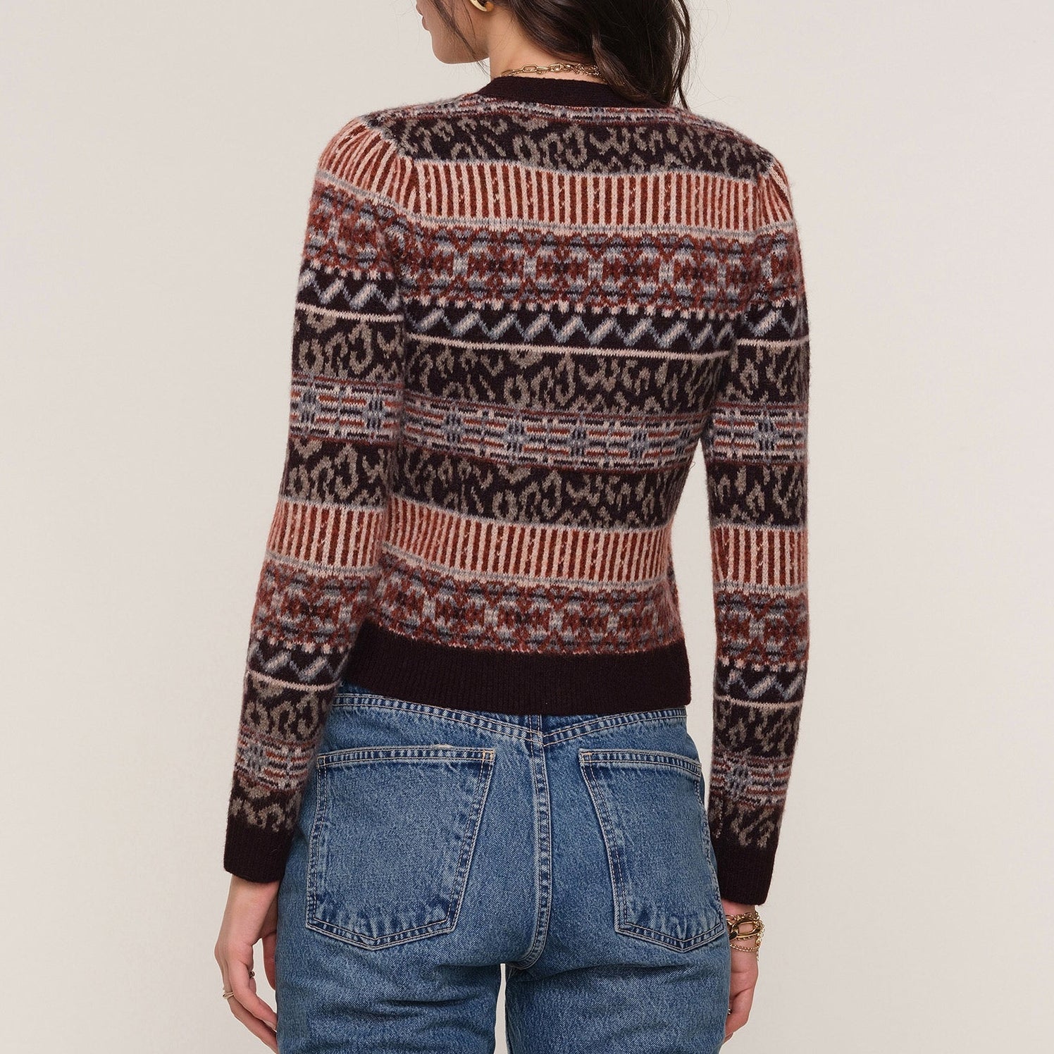 Ruta Cardi Aubergine