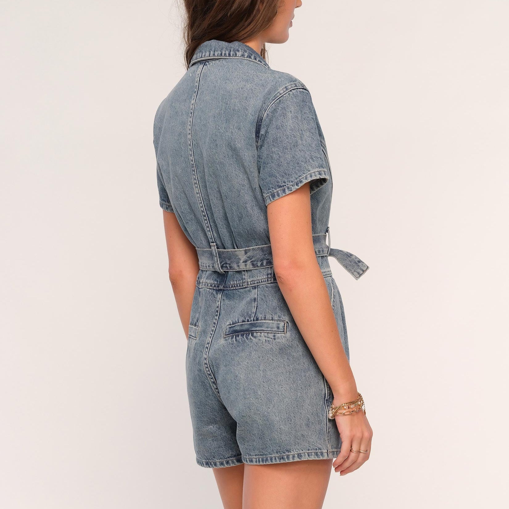 Olivia Romper Ocean