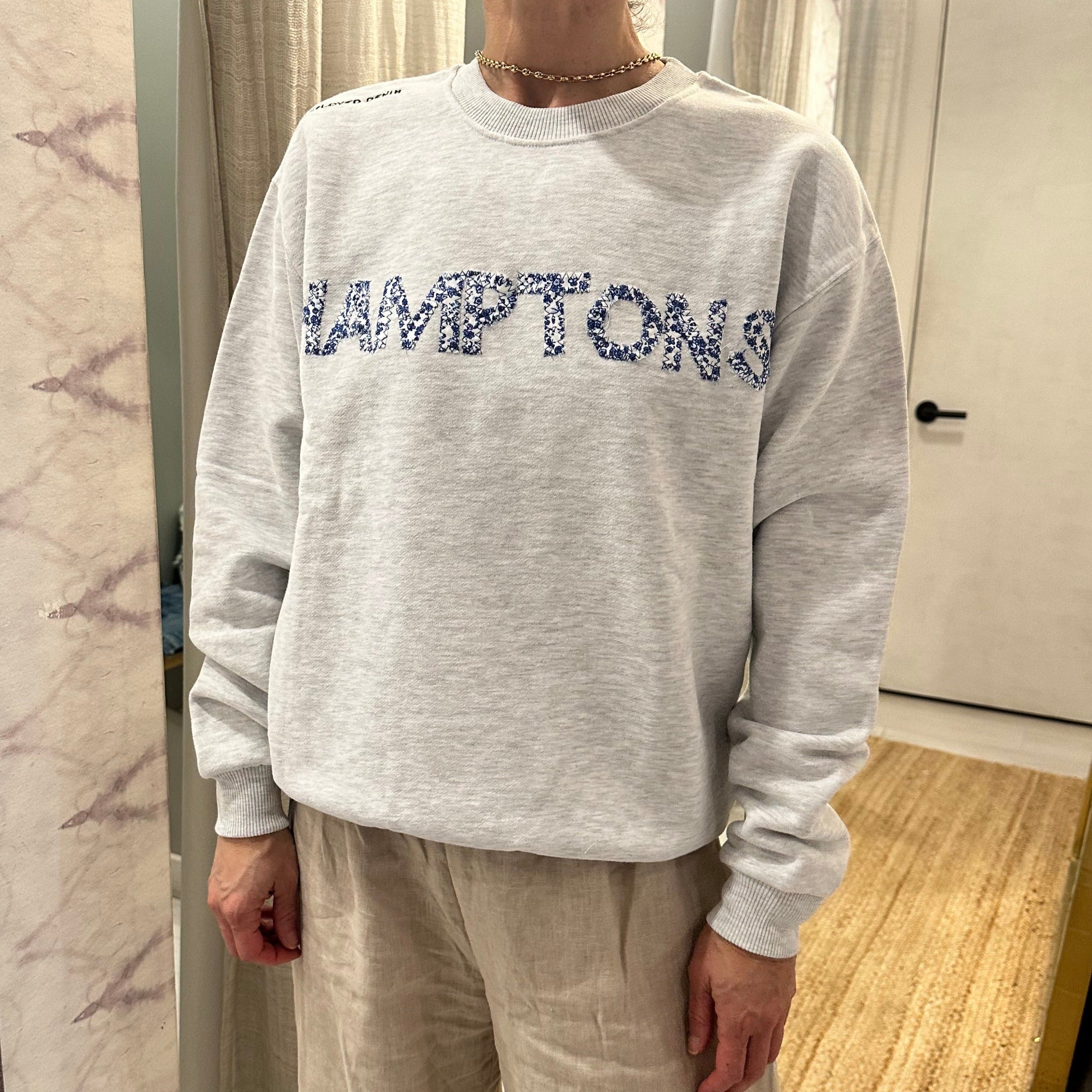 Hamptons Paisley Sweatshirt