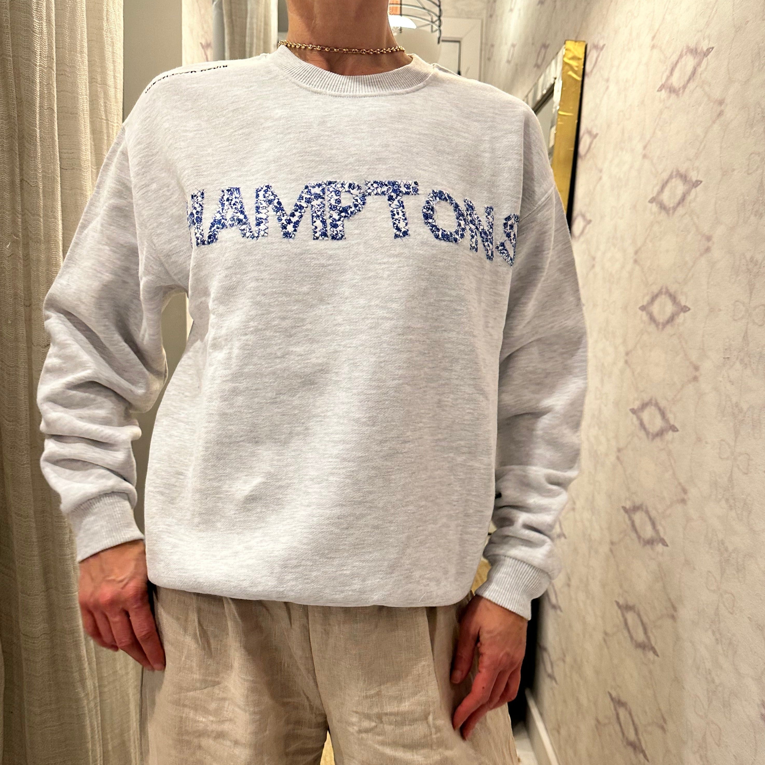 Hamptons Paisley Sweatshirt