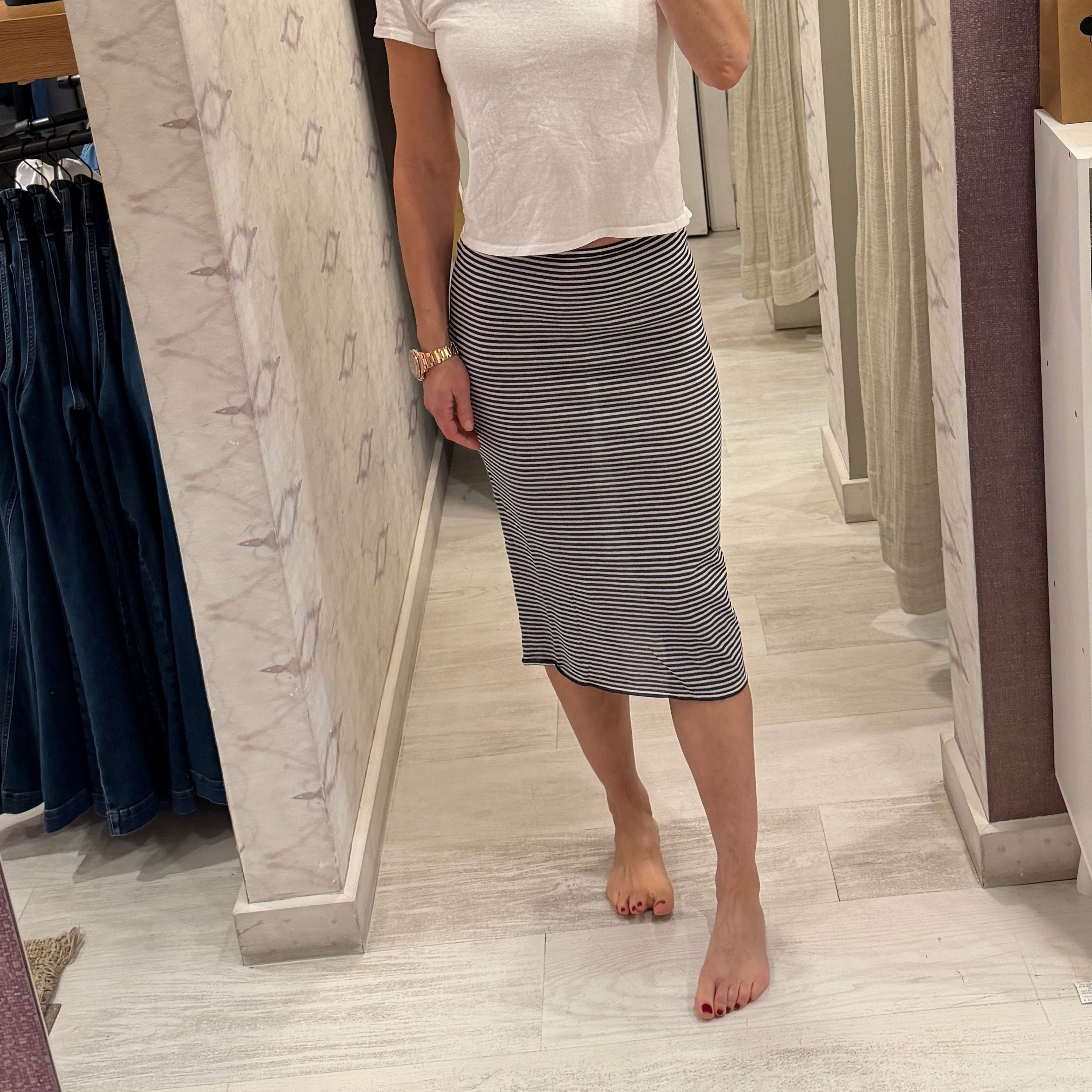 Faye Skirt Midnight