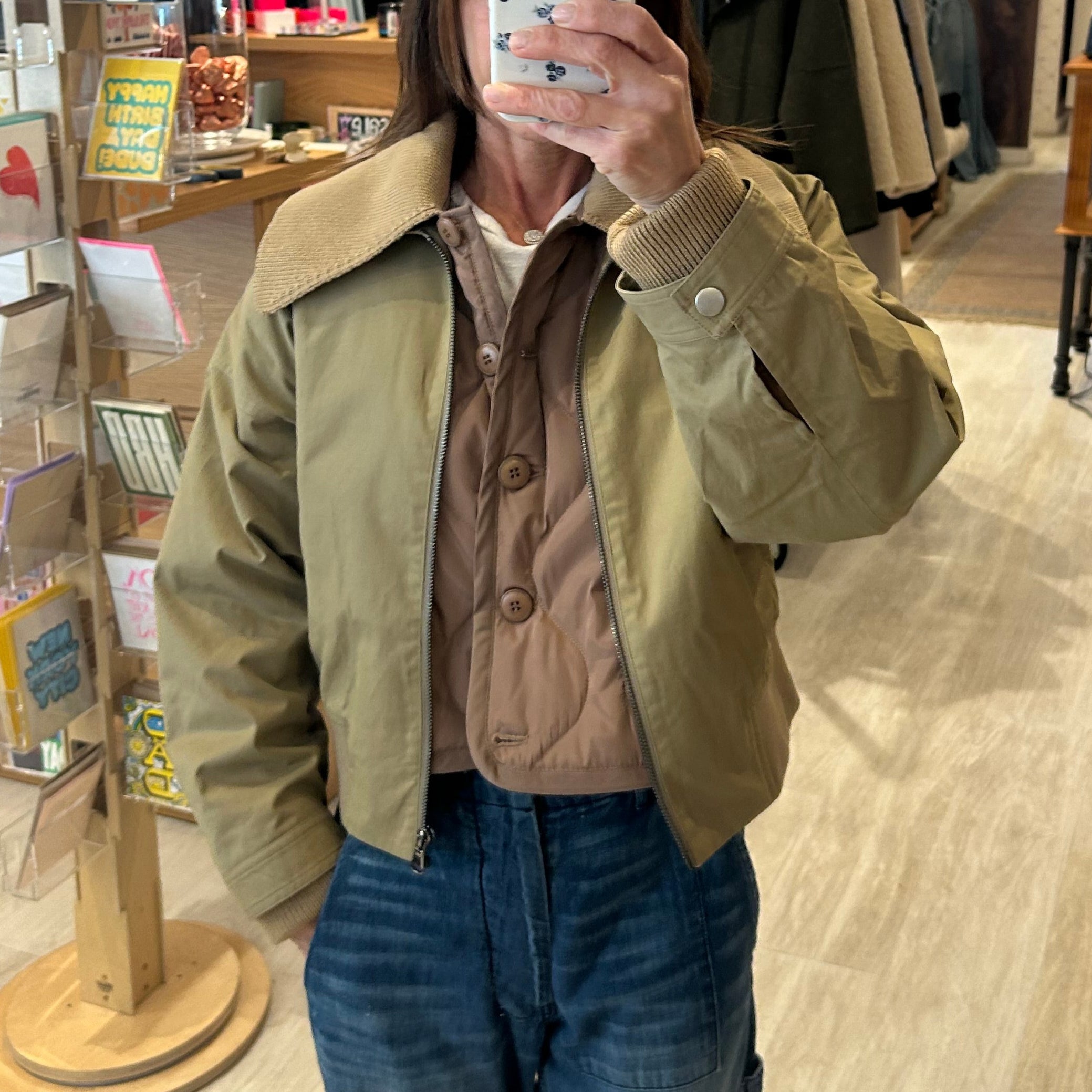 Sullivan Bomber Jacket Camel