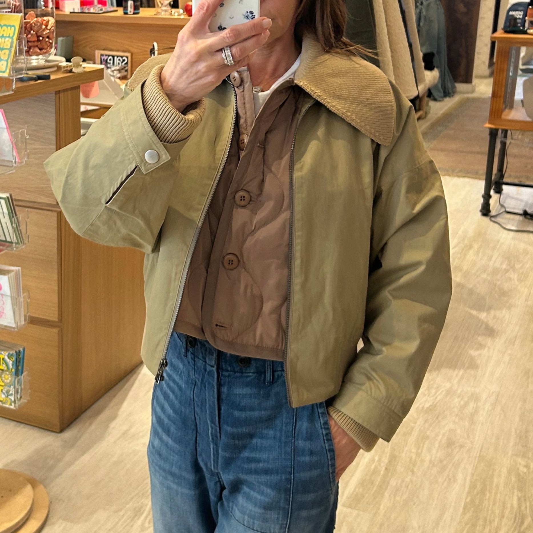 Sullivan Bomber Jacket Camel