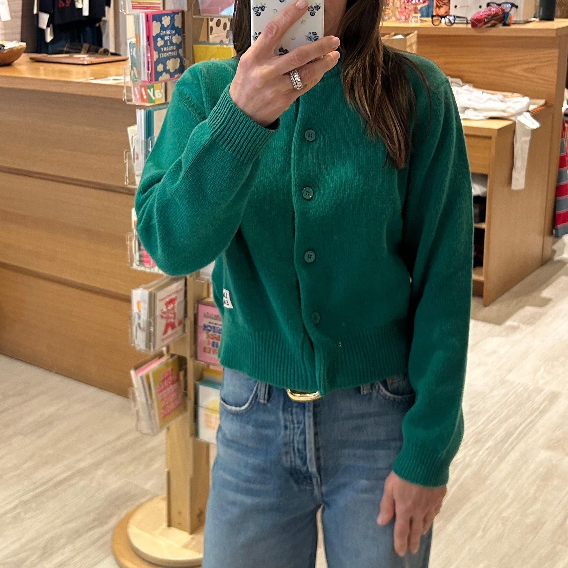 Galvona Cardigan Green