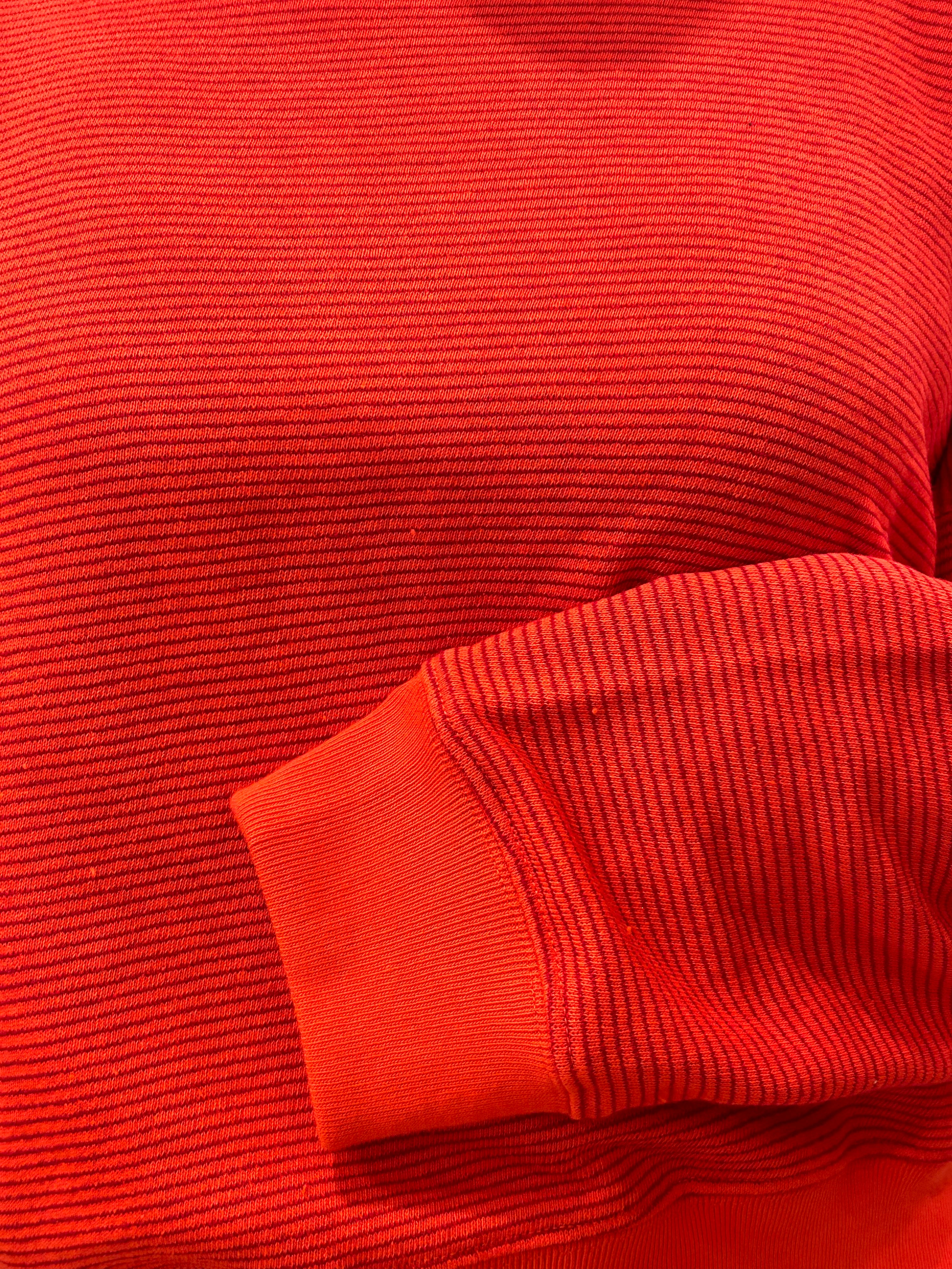 The Teammate Sweatshirt Hot Red Overdyed