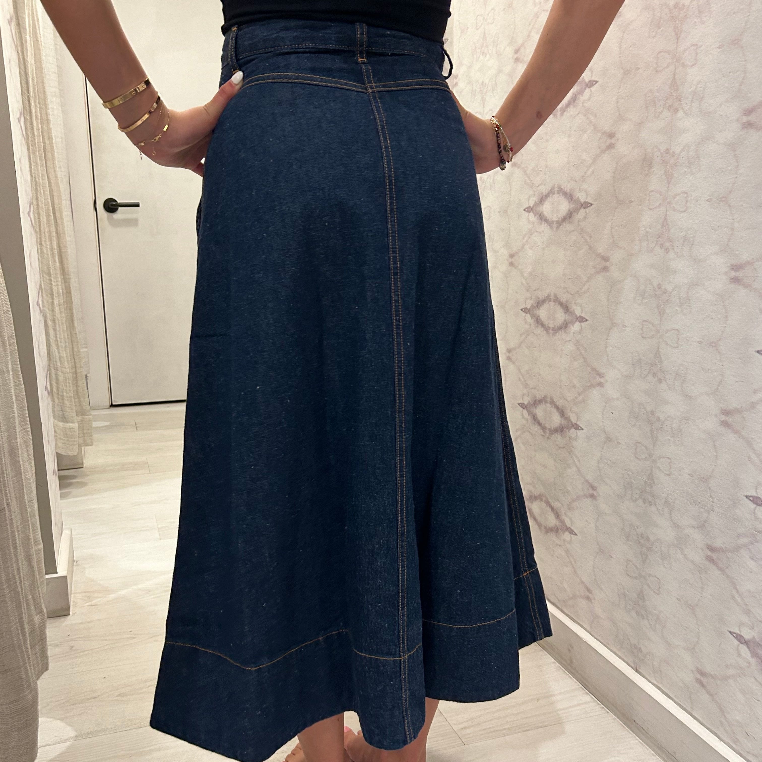 The Field Skirt Rinse Wash