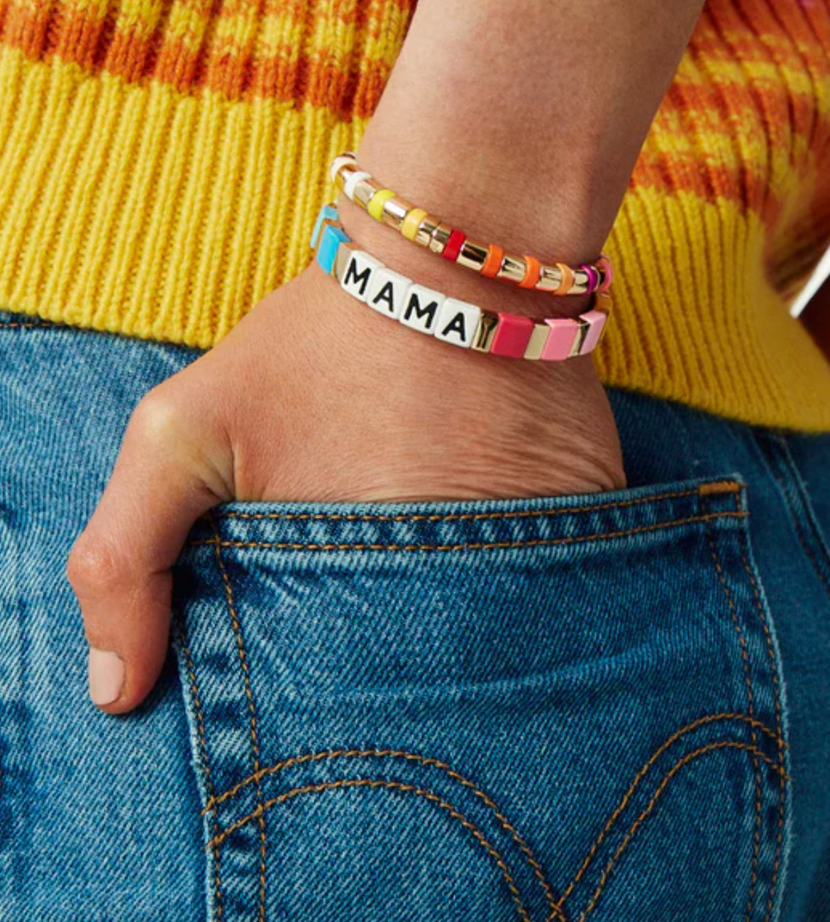 Mama Duo Rainbow Bracelet