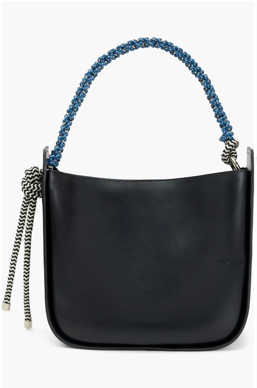 The Twist Handbag Black