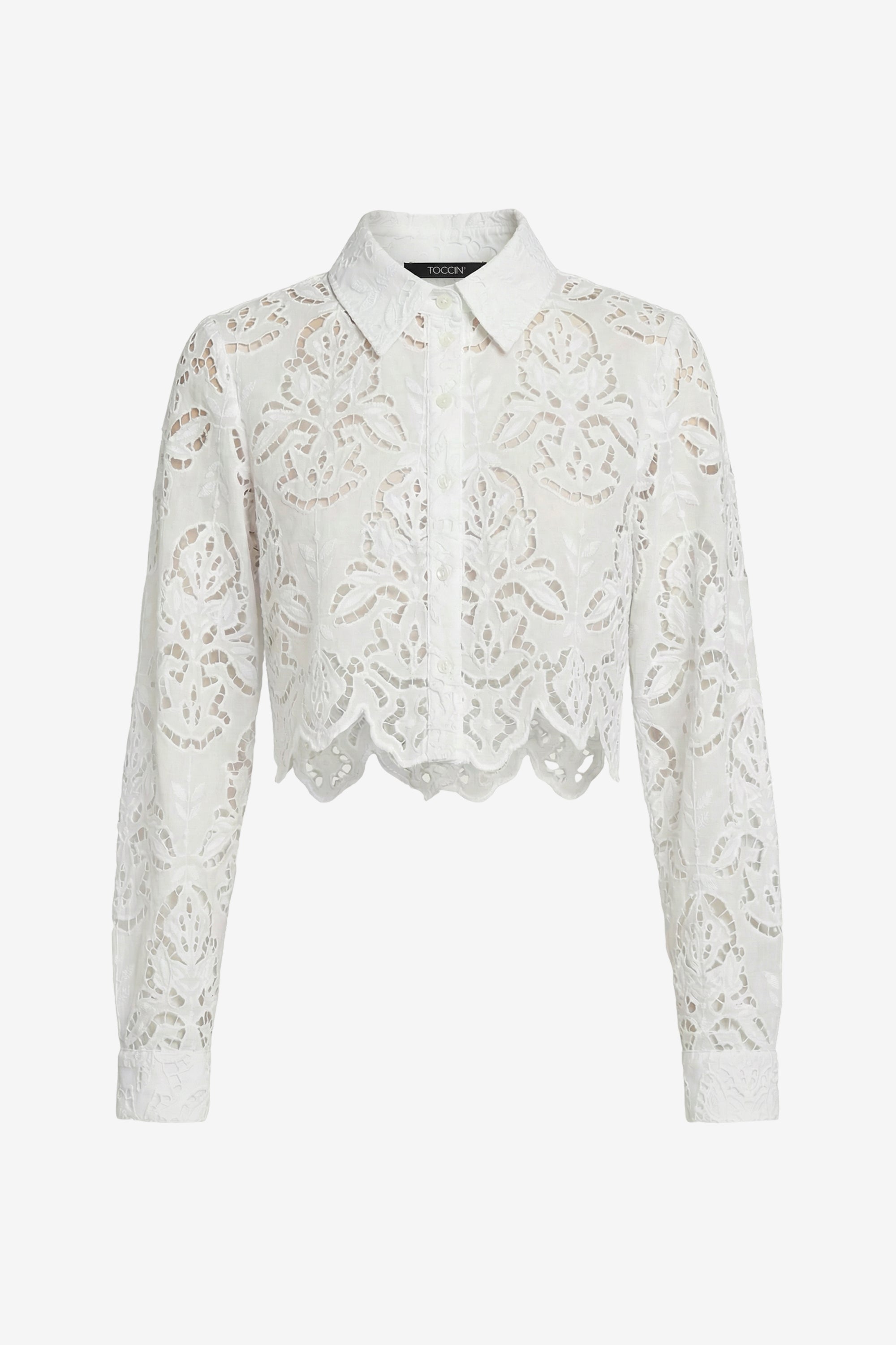 Jilly Cropped Blouse Optic