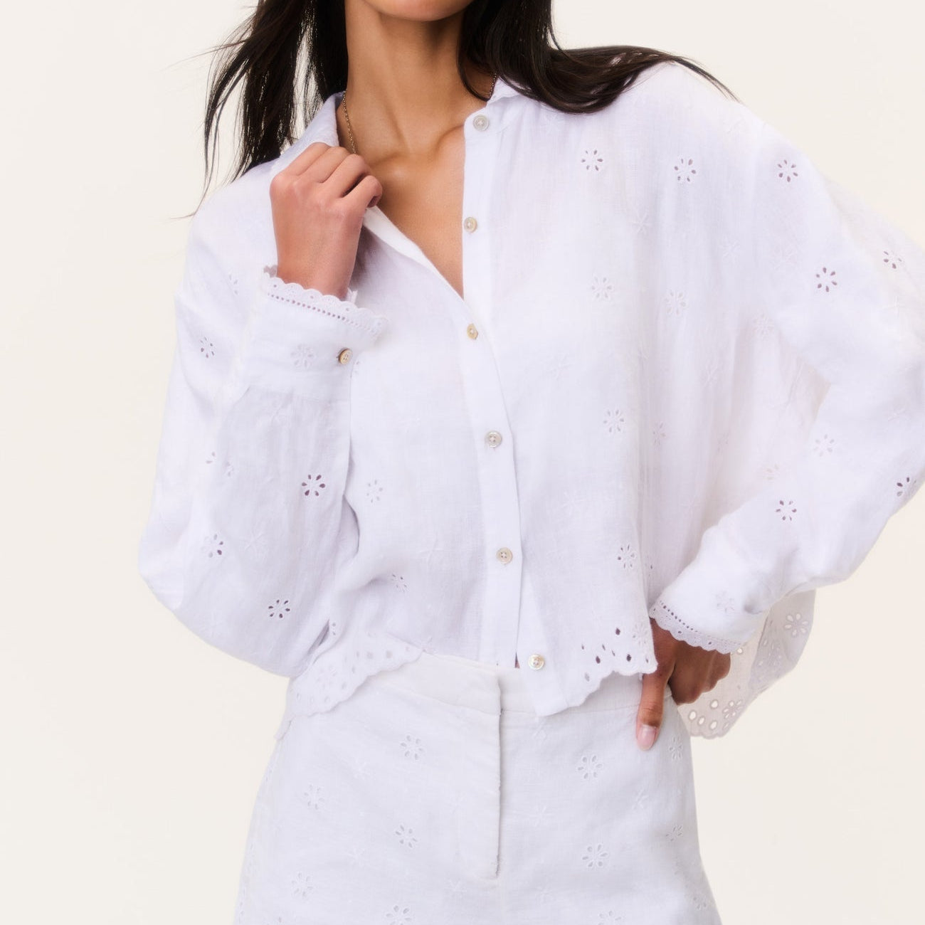 Delano Top Optic White