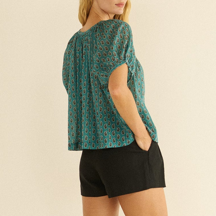 June Top Alba Paisley