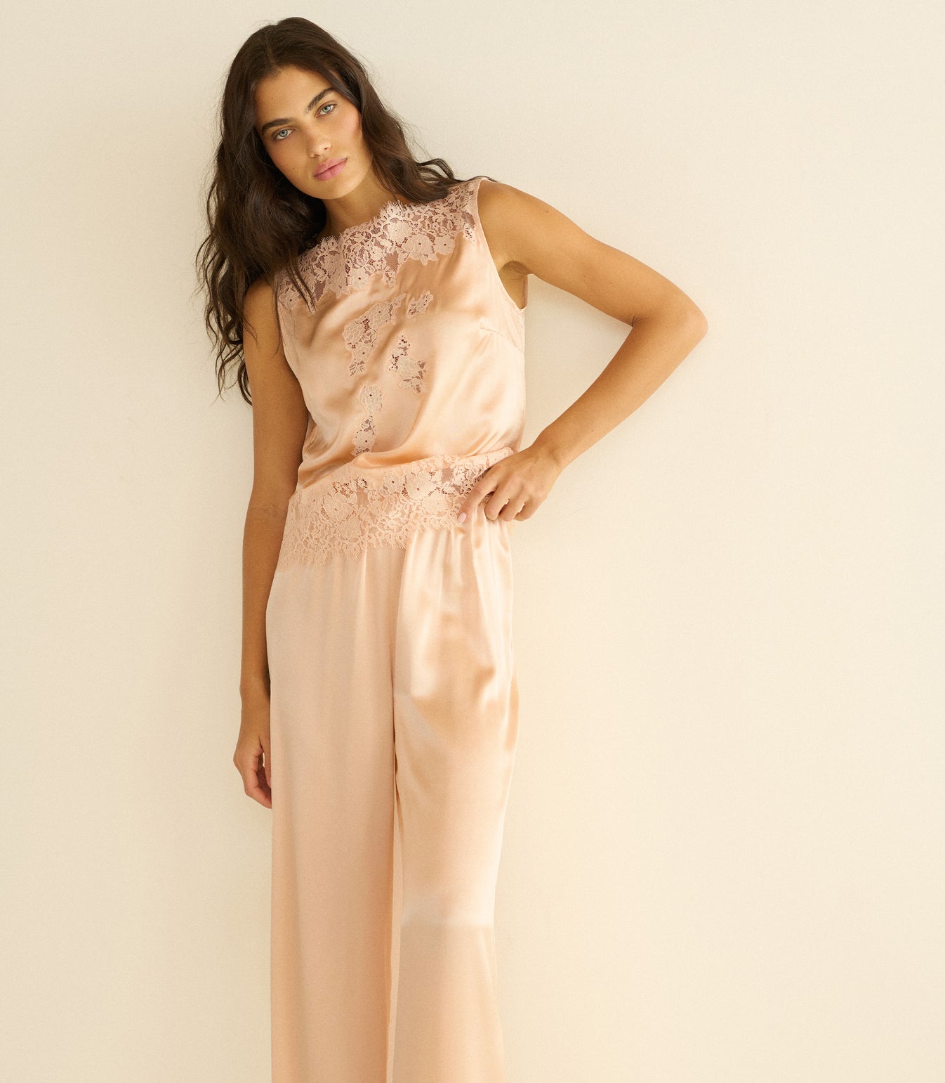 Viviane Top Peach Sorbet