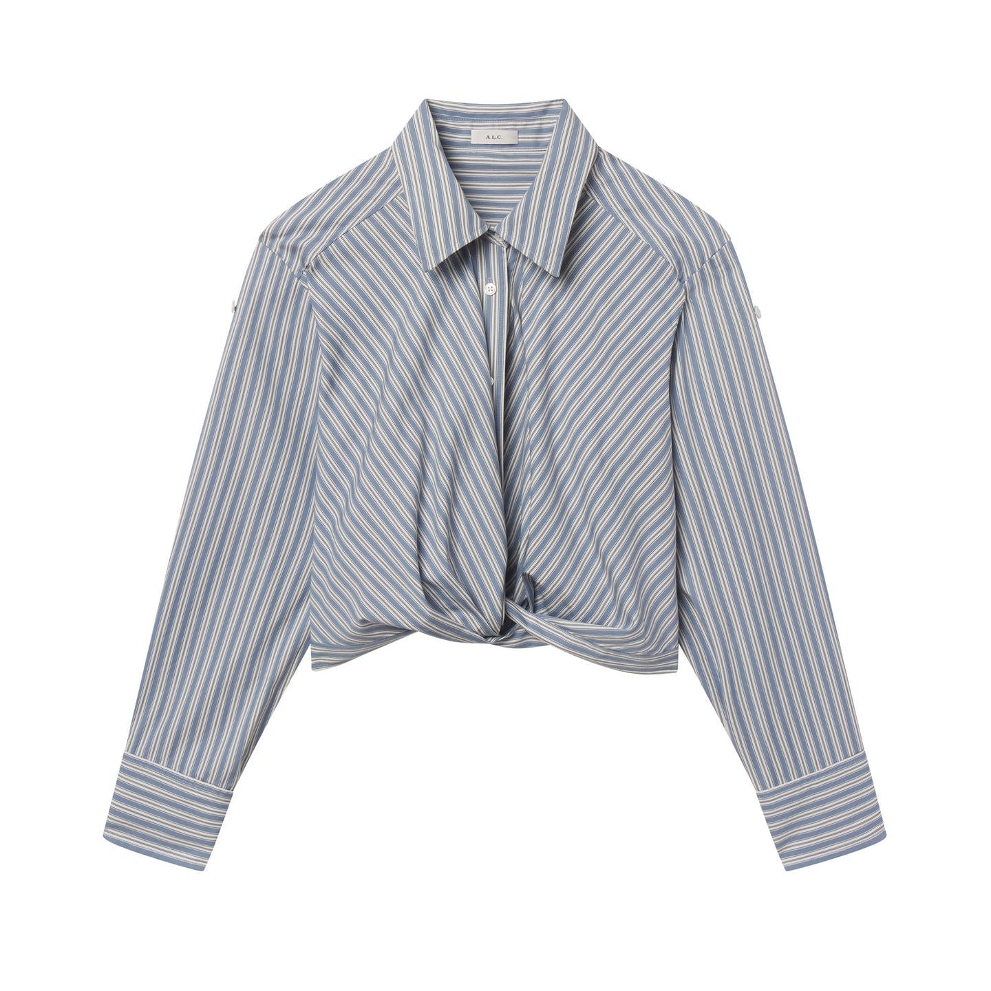 Leo Top White/Steel Blue