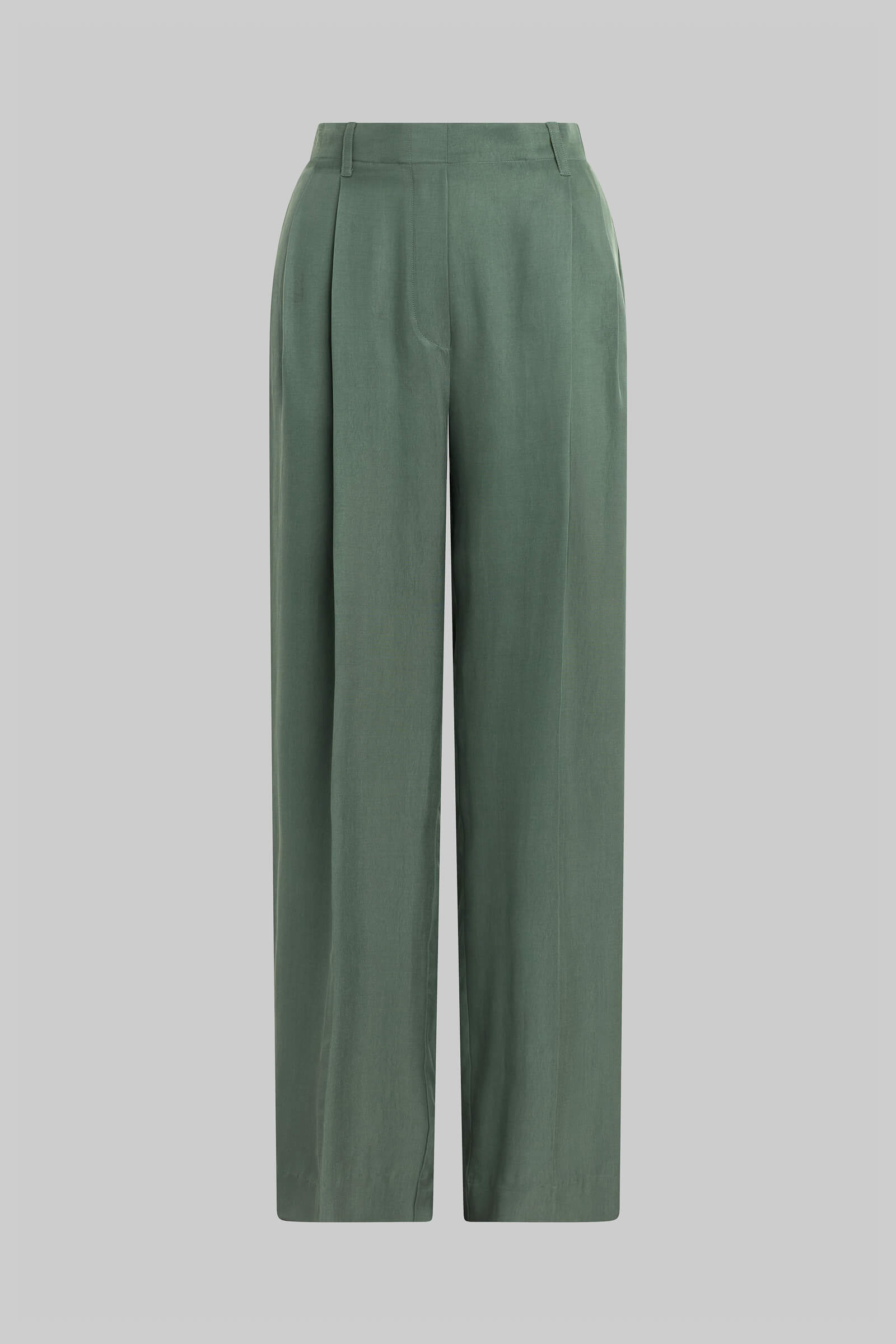 Kim Wide Leg Trouser Eucalyptus