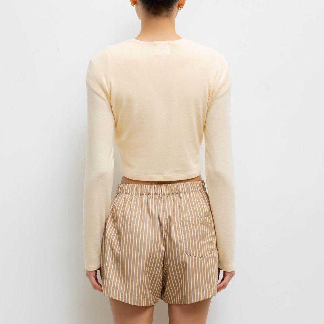 Lauren Crop Cardigan II Vanilla