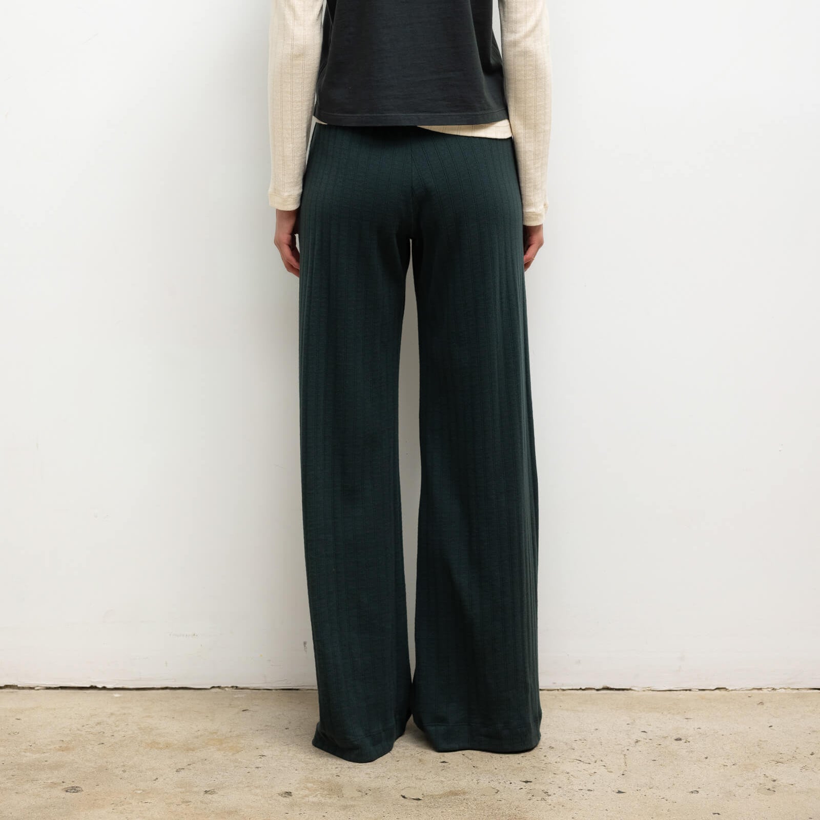 Pointelle Boxer Pant Forest