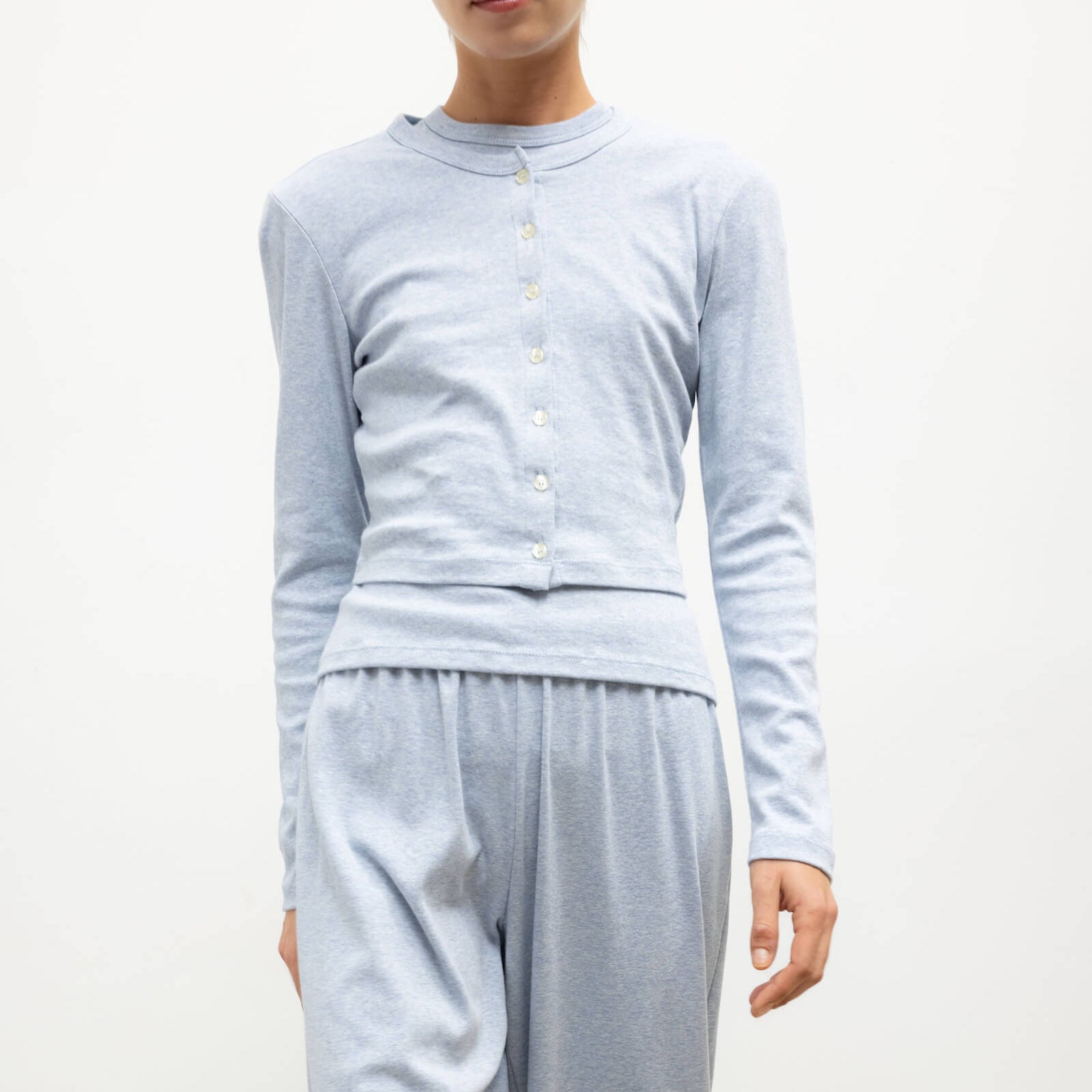 Nando Cardigan Ciel Melange