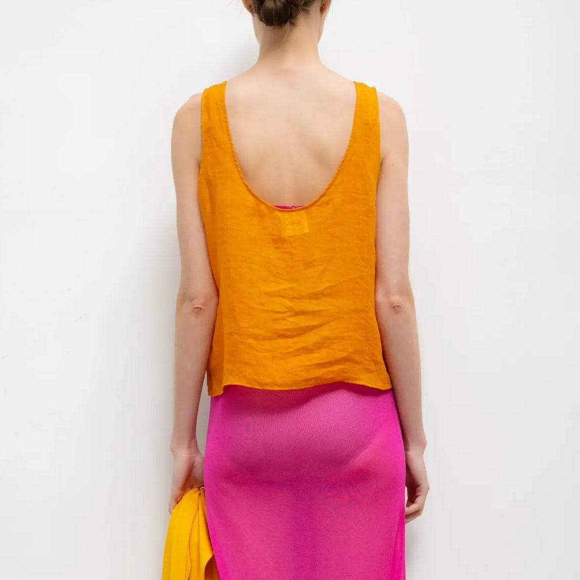 Niko Scoop Tank Amber