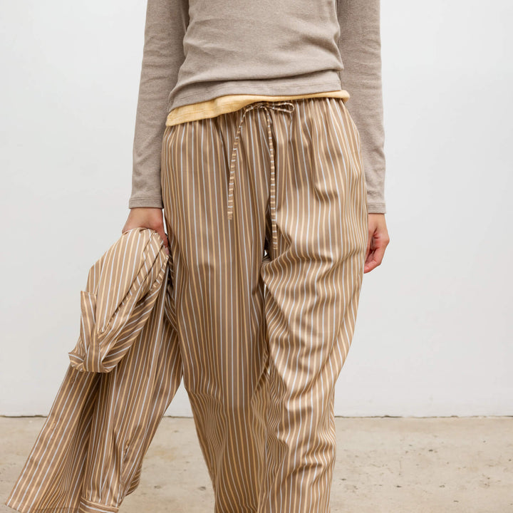 Yoshi Classic Tie Pant Mocha/Brown