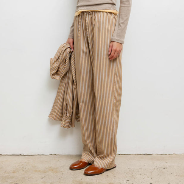 Yoshi Classic Tie Pant Mocha/Brown