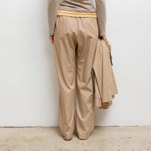 Yoshi Classic Tie Pant Mocha/Brown