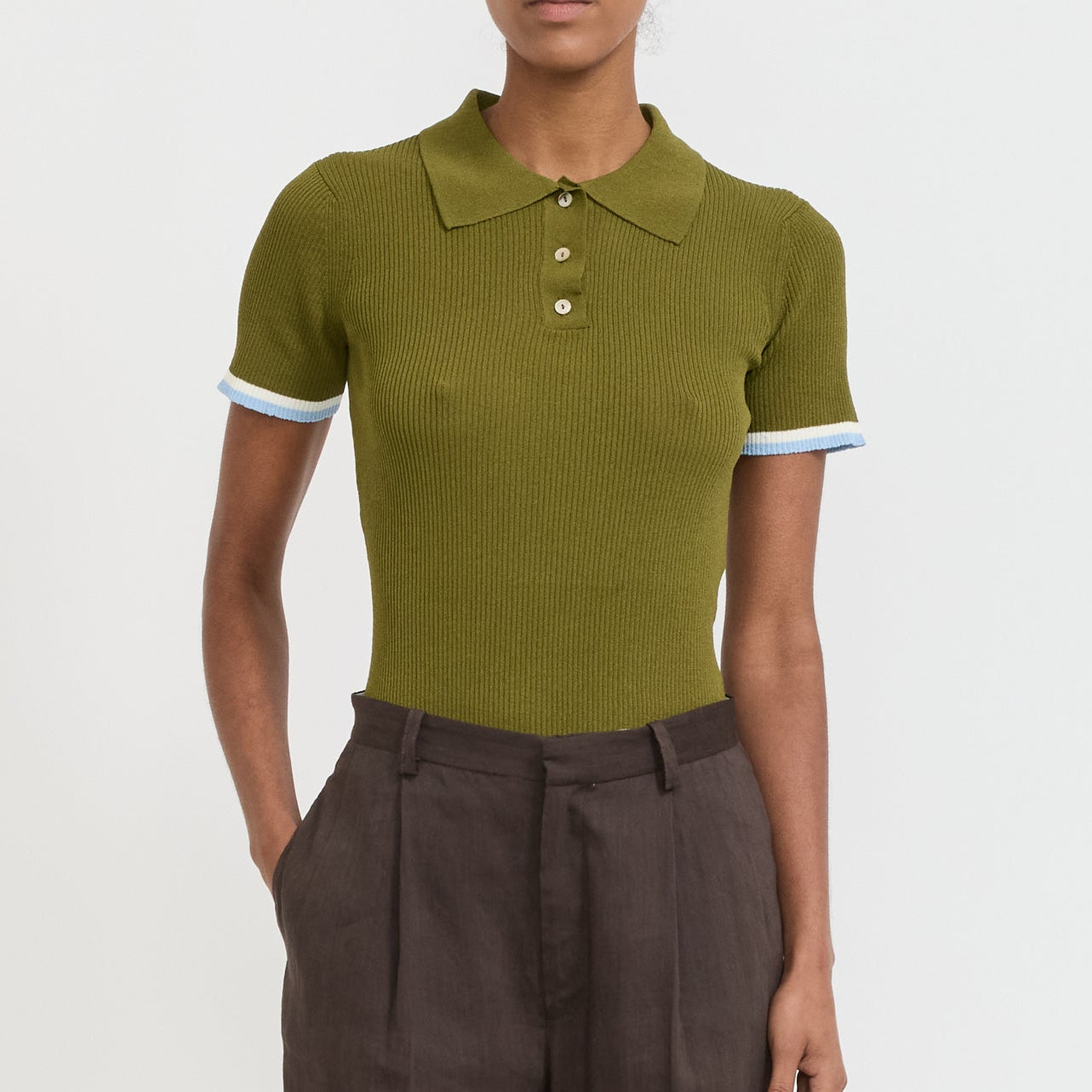 Selaste S/S Polo Kaki