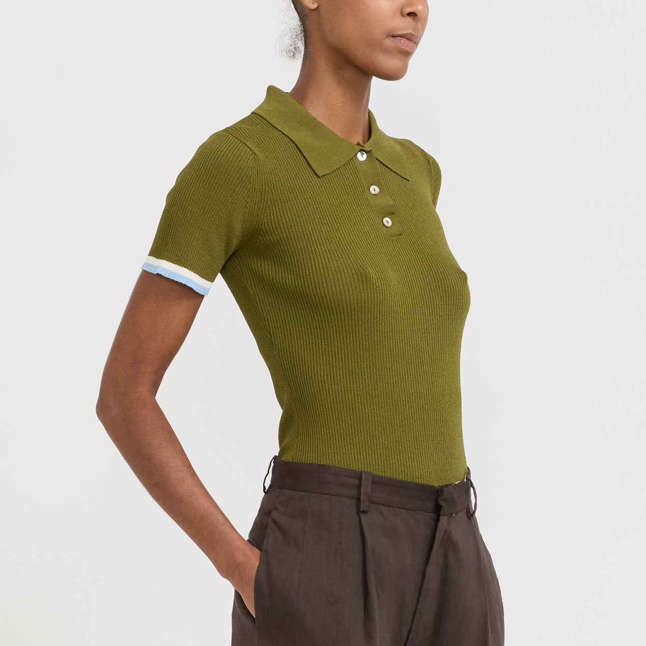 Selaste S/S Polo Kaki