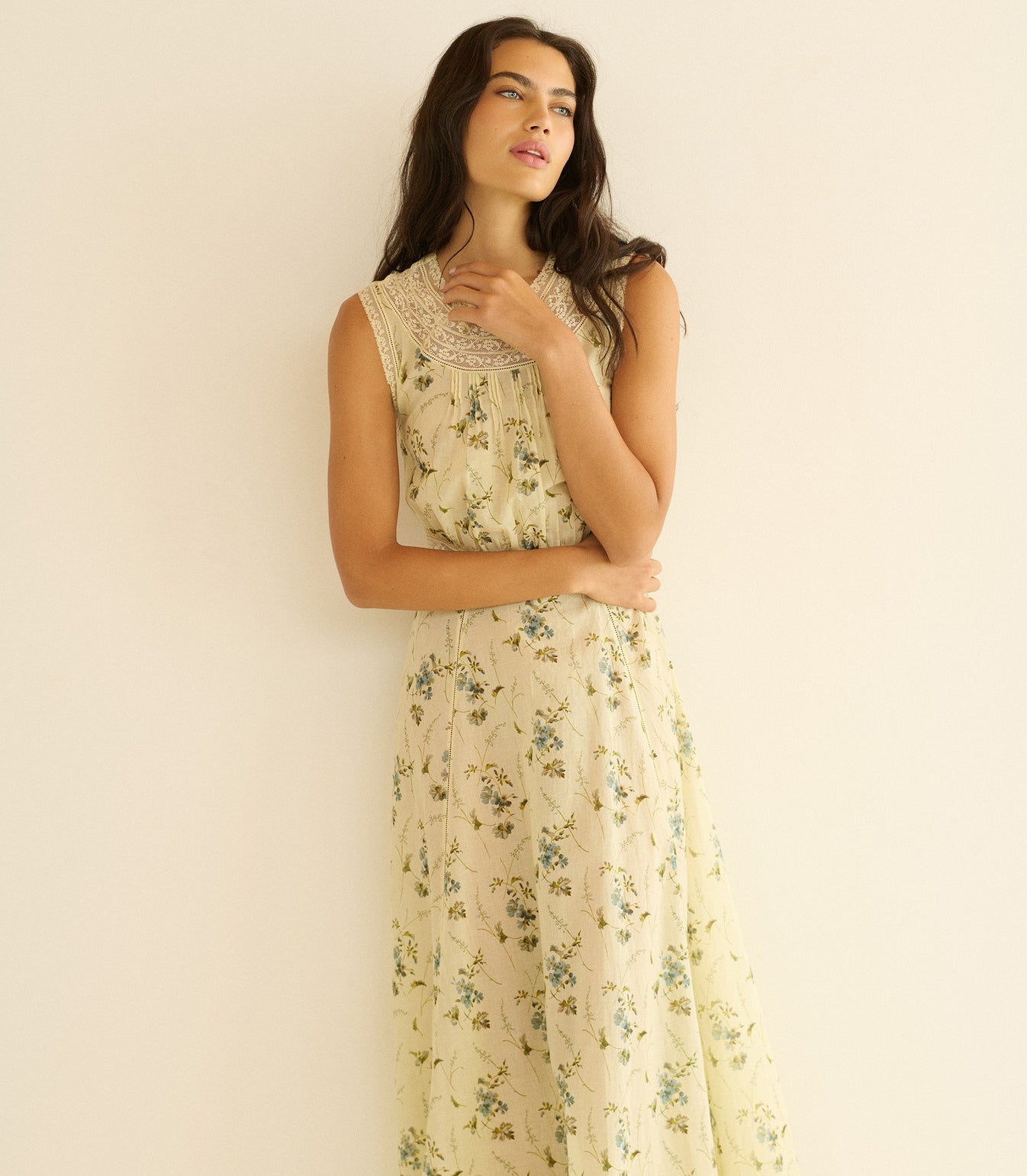 Liliane Dress Sunshine Prairie Rose