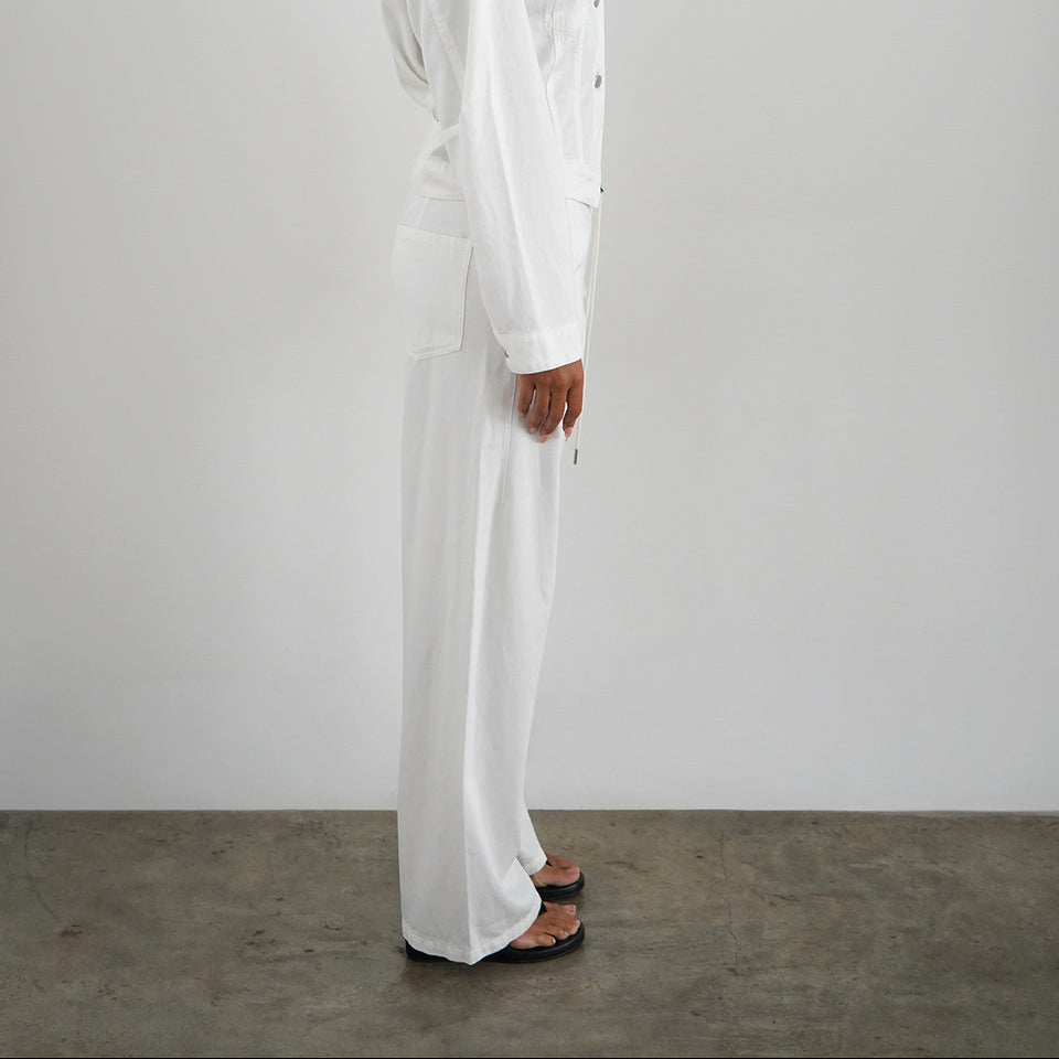 Dusty Soft Denim Pant White Denim