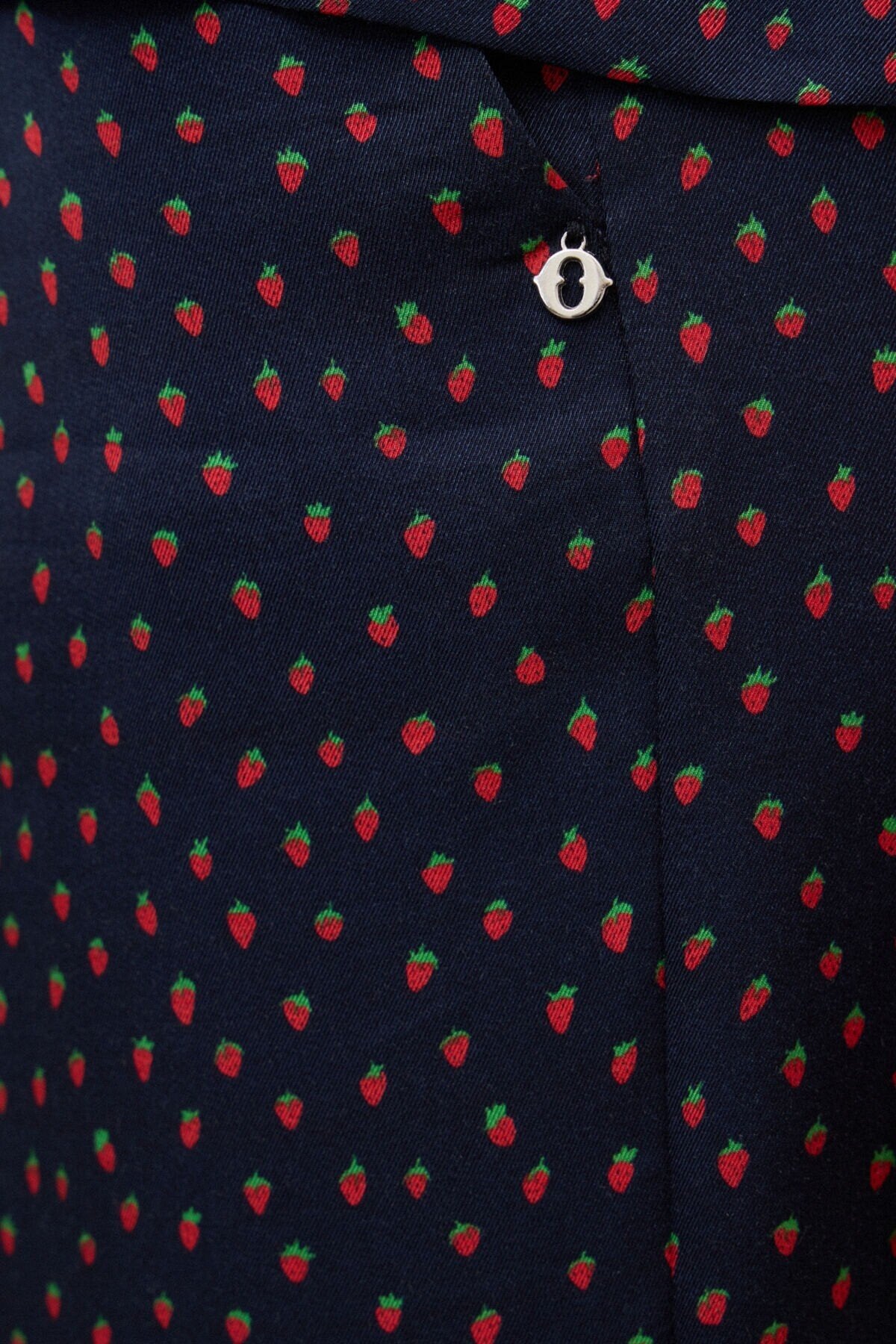 Viscose Palazzo Trousers Strawberry