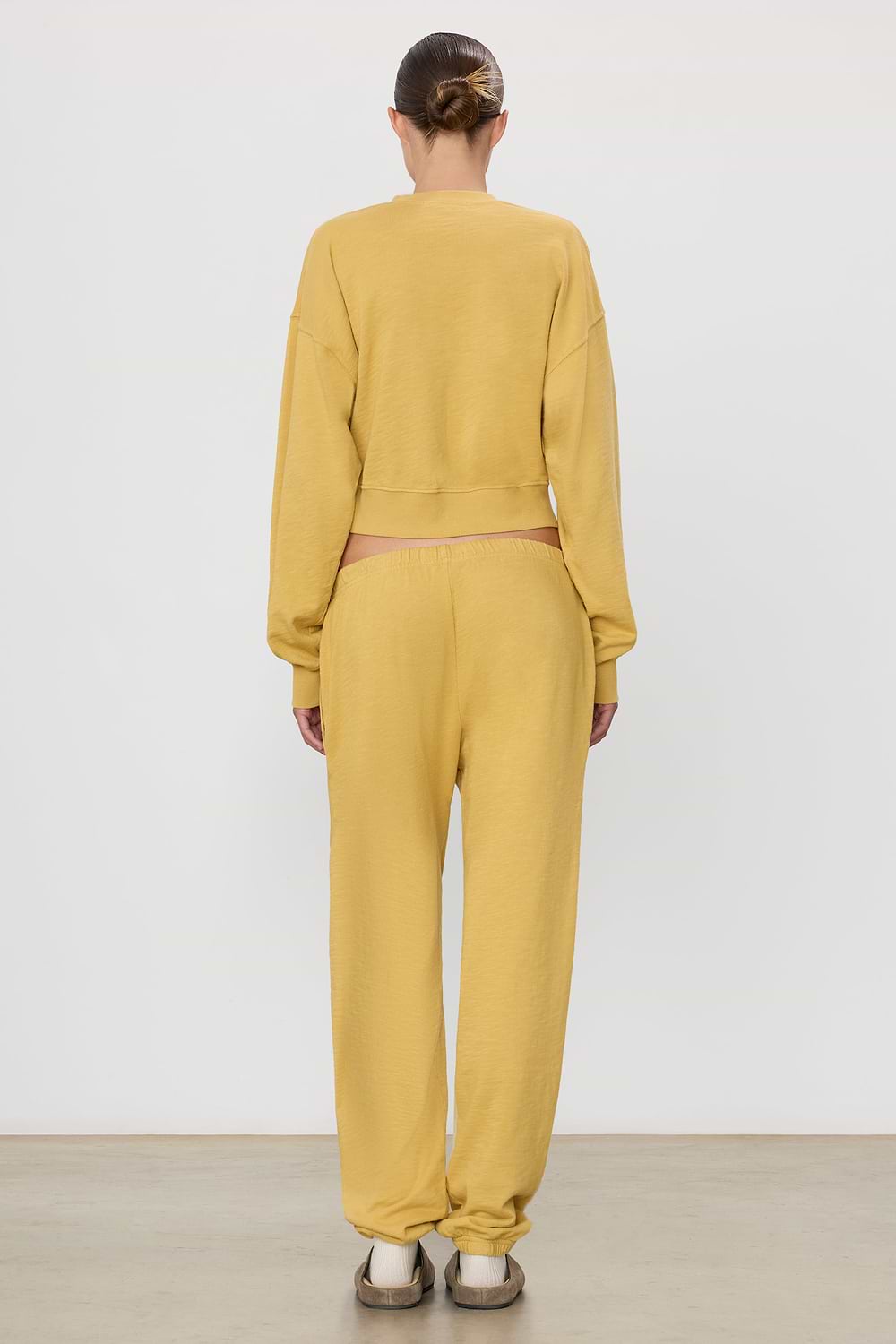 Boyfriend Pocket Sweatpant Saffron
