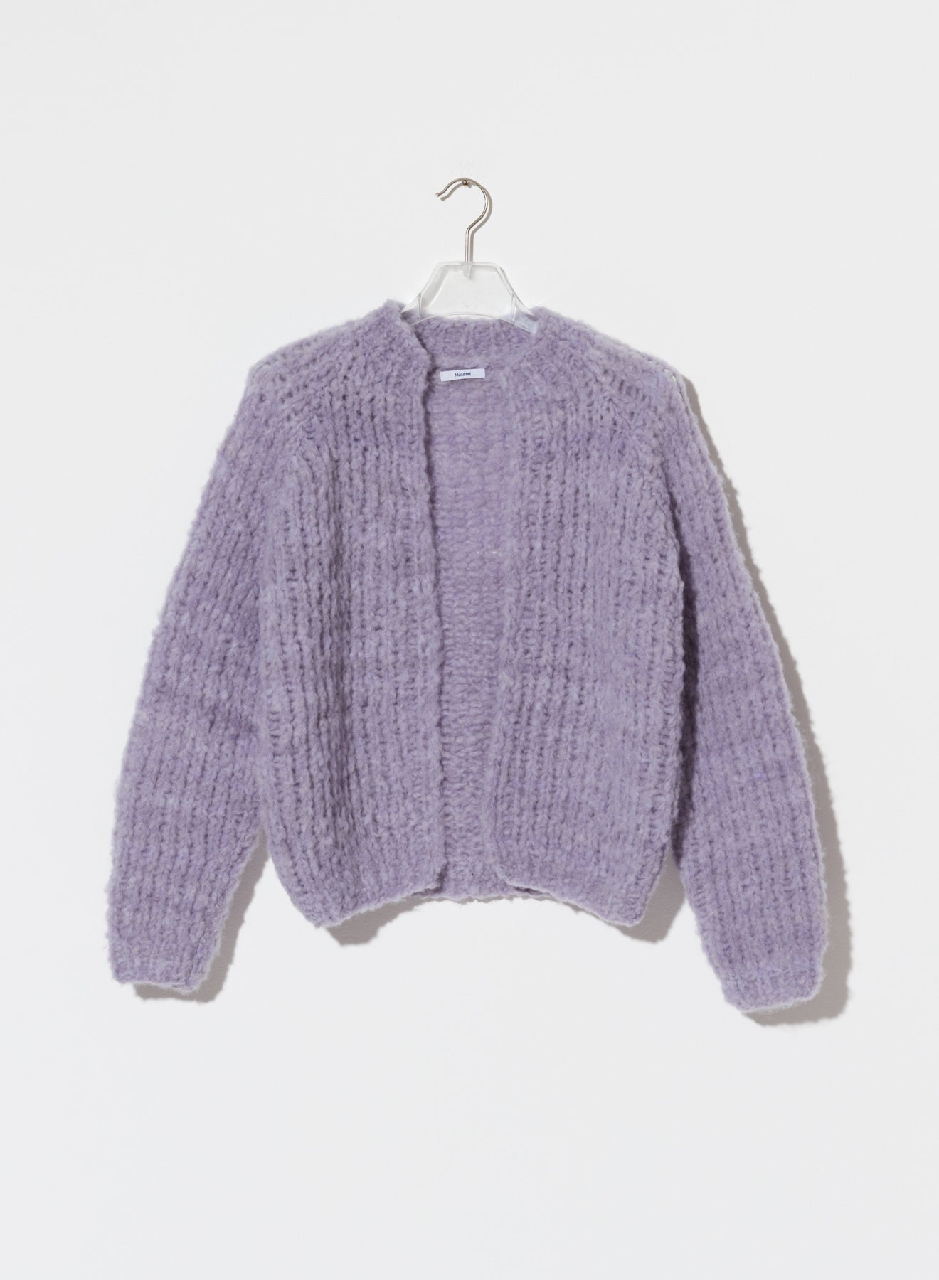 WOOL ALPACA MIX SMALL CARDIGAN