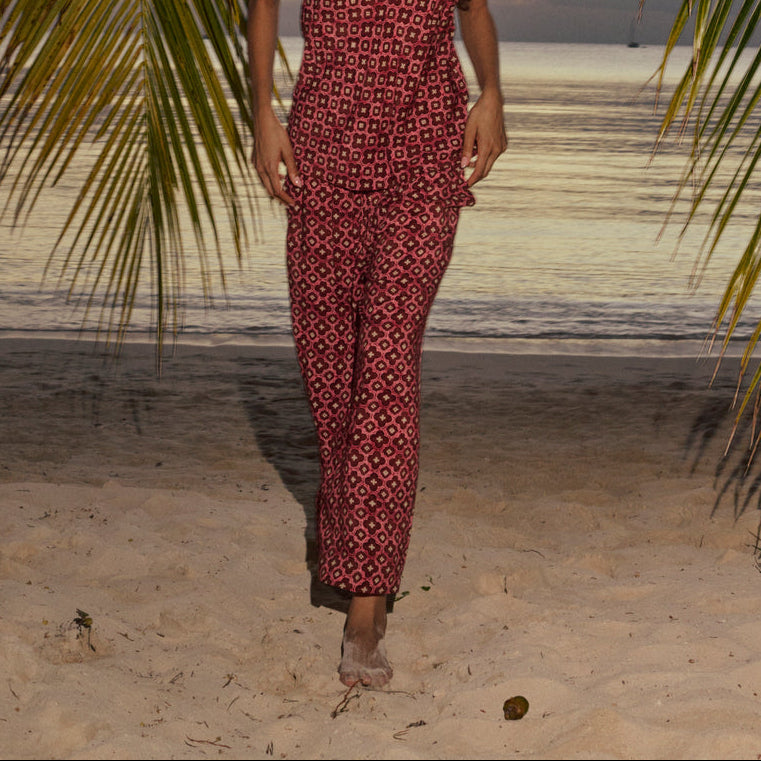 Lauren Pant Mosaic Spice