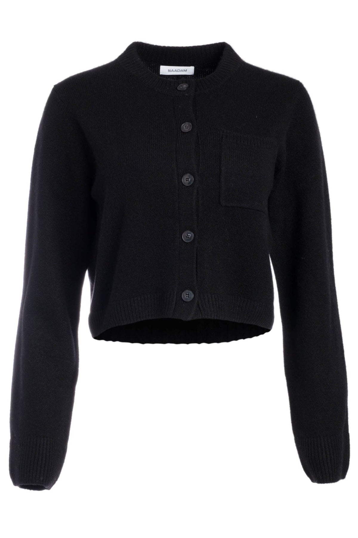 Luxe Utility Cardigan Black | WELLGROUND