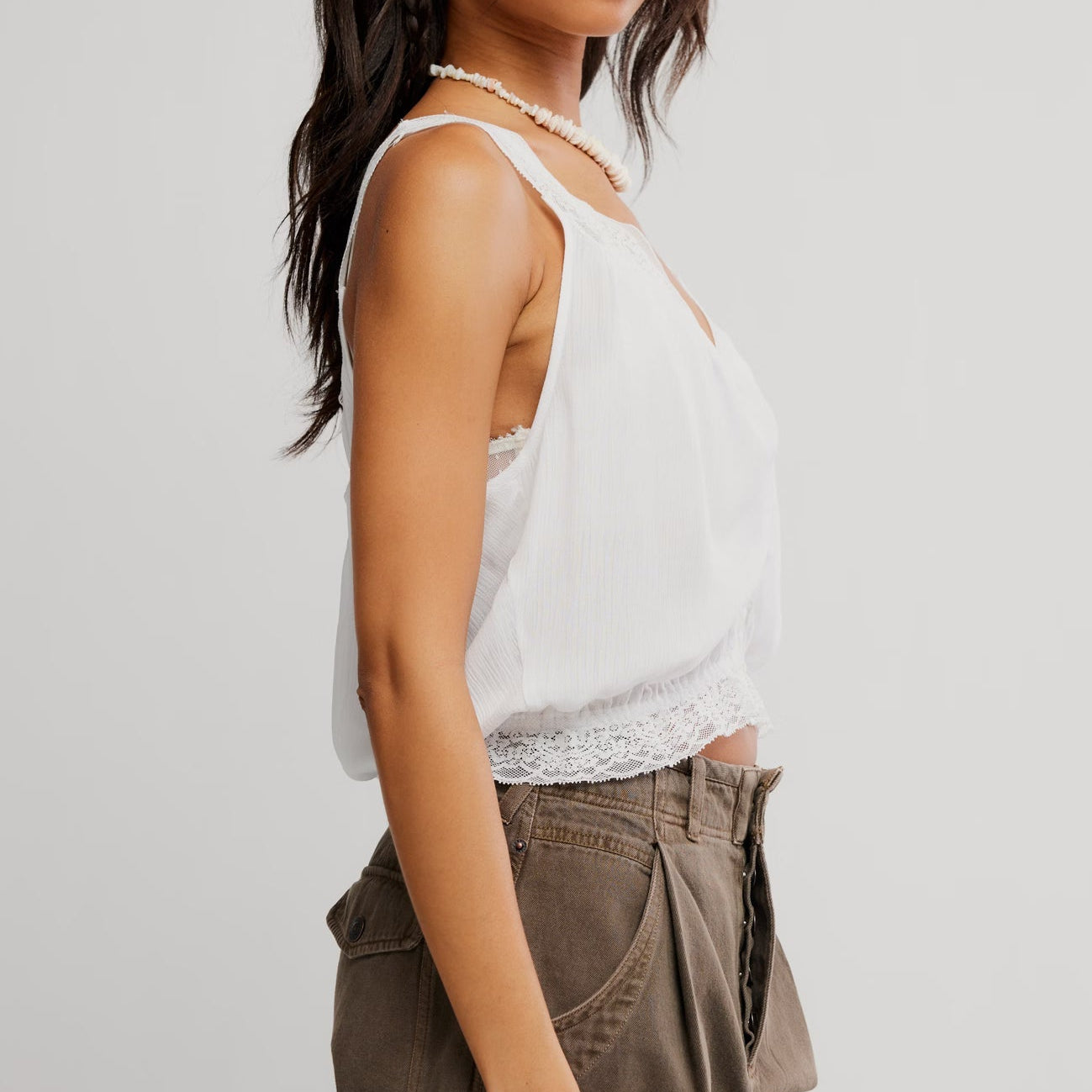 Celeste Tank Clean Ivory