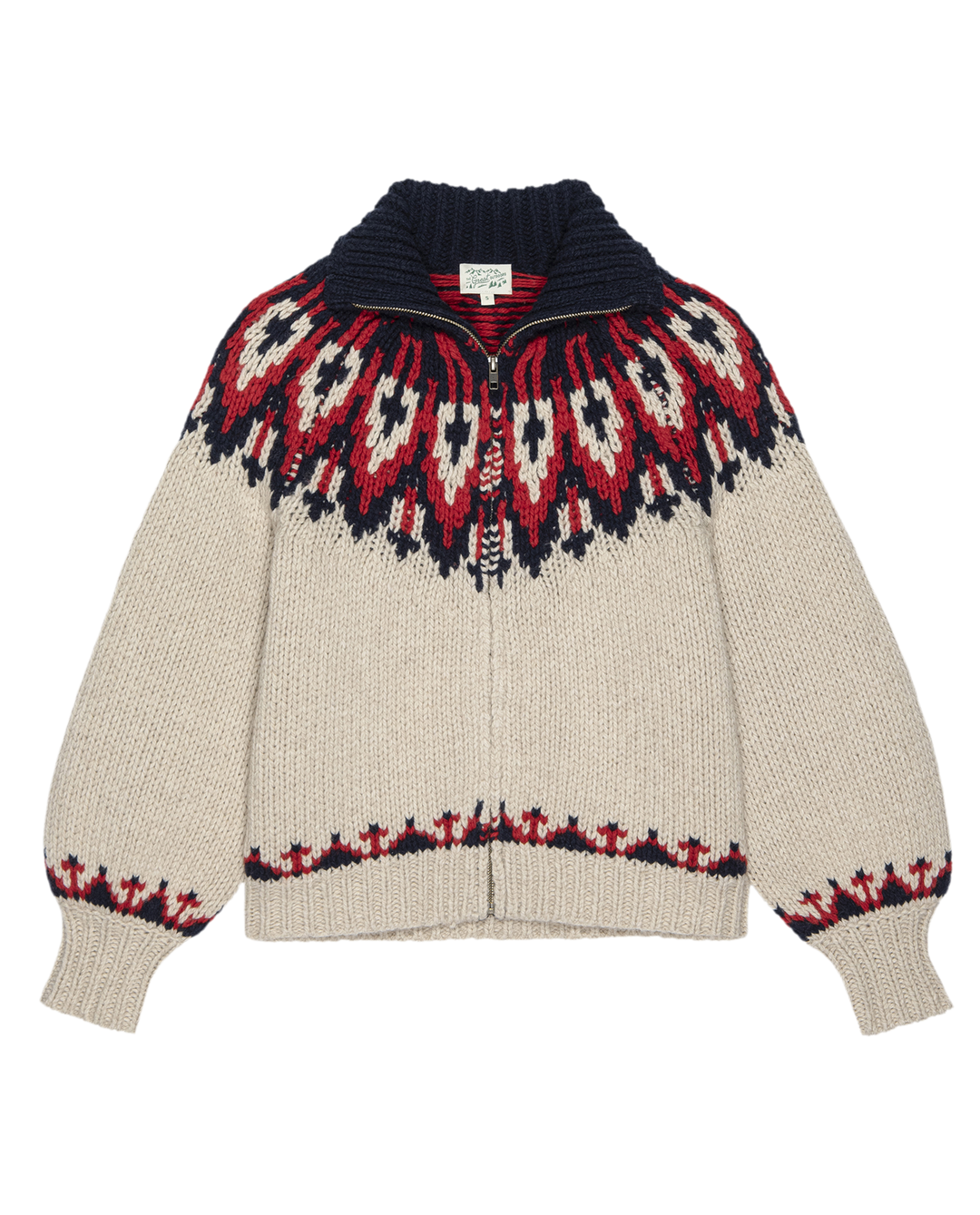 The Nordic Sweater Glacier Fair Isle