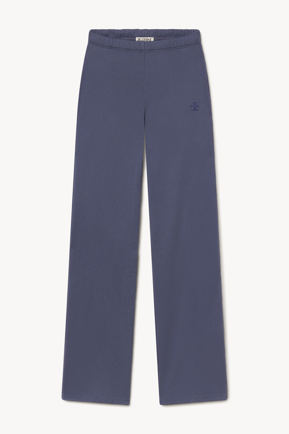 Oversized Wide Leg Sweatpant Washed Navy