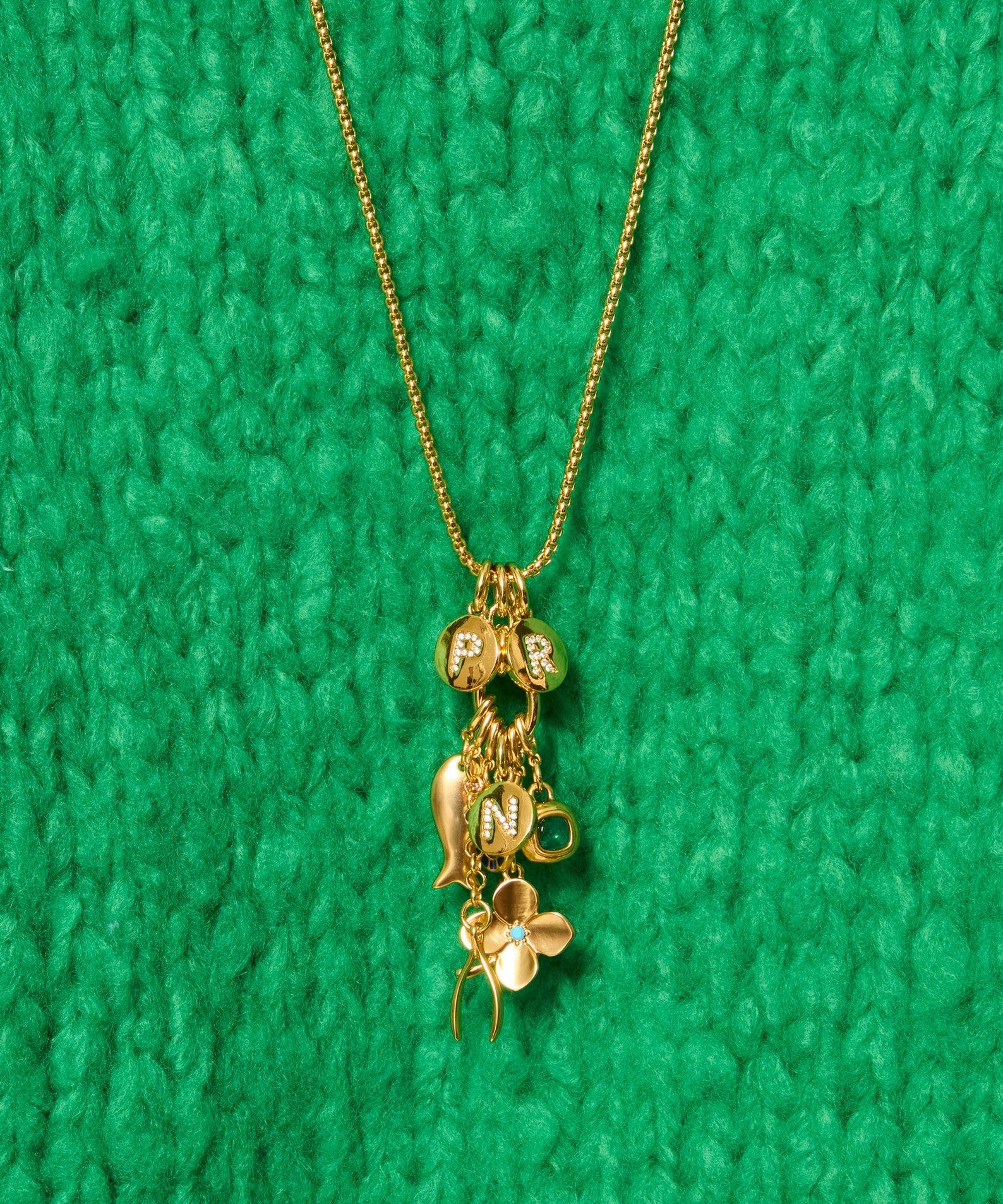 The Buona Fortuna Charm Pendant Necklace