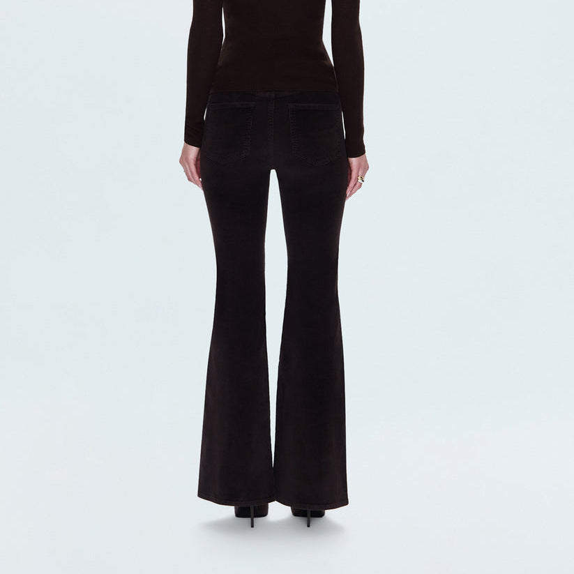 Kinsley Mid Rise Ultra Flare Mocha