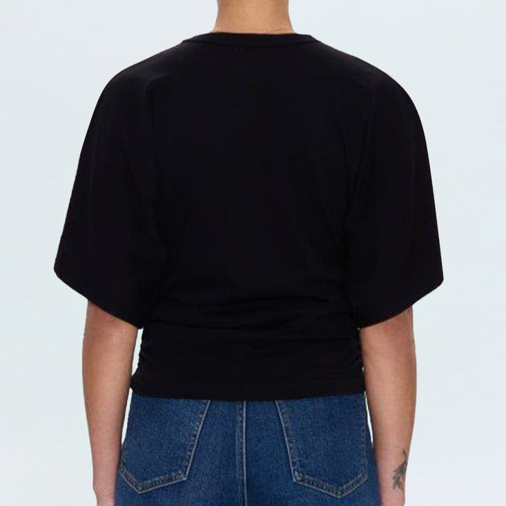 Veronica Kimono Slv Fitted Tee Le Blanc