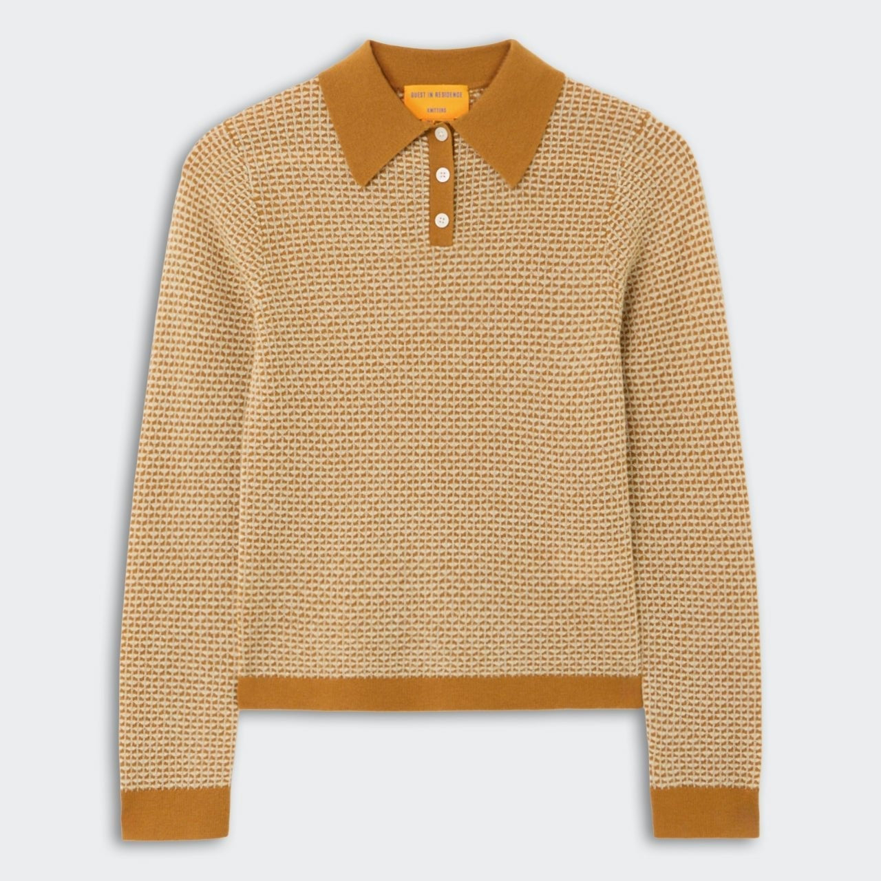 Pique L/S Shrunken Polo Suede