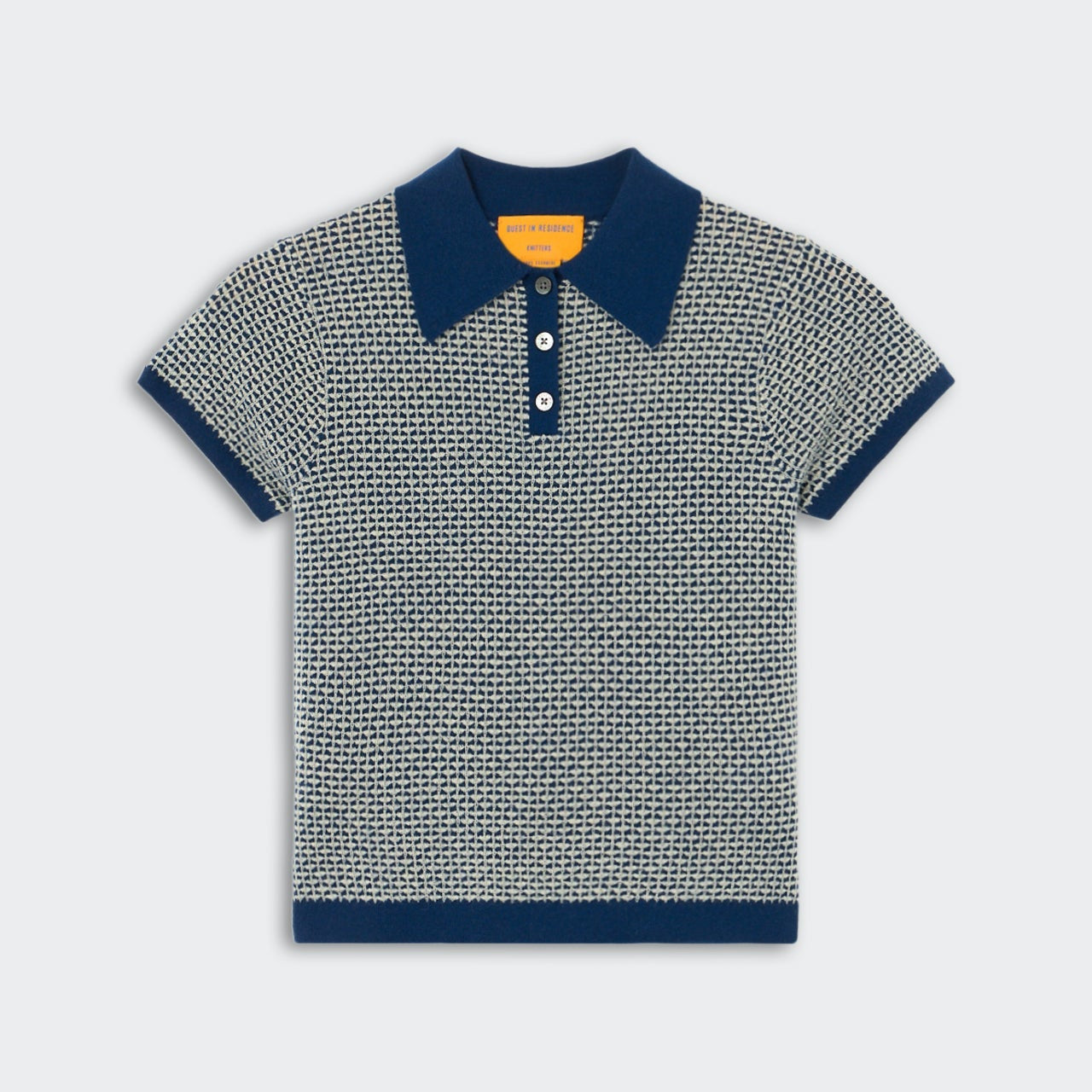 Pique Shrunken Polo Navy