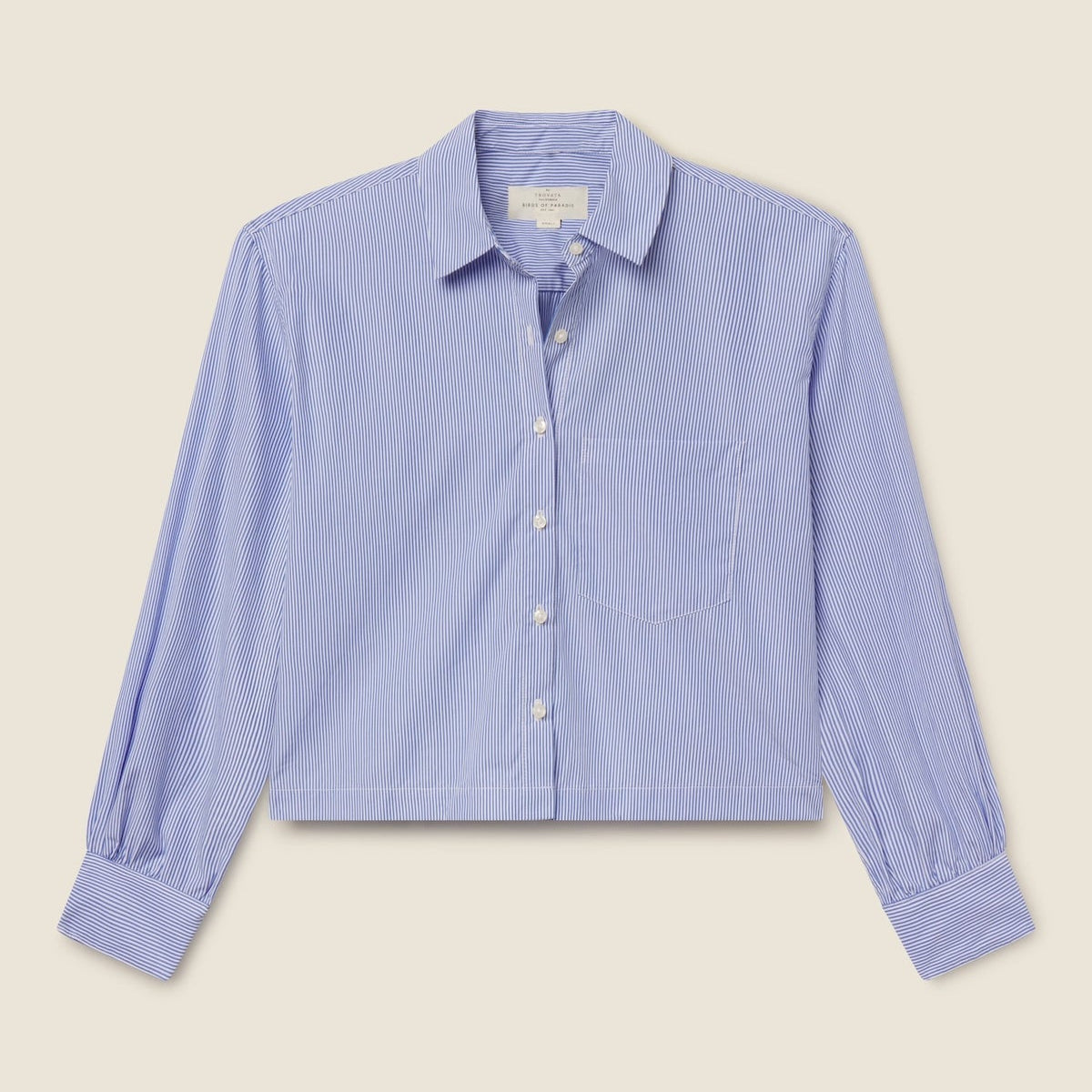 Nessa Shirt Blue/White Stripe