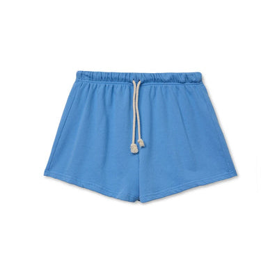 Layla French Terry Shorts Pacific Blue