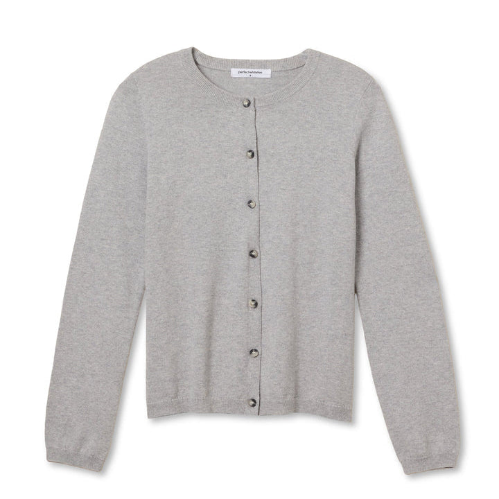 Moira Cardigan Heather Grey