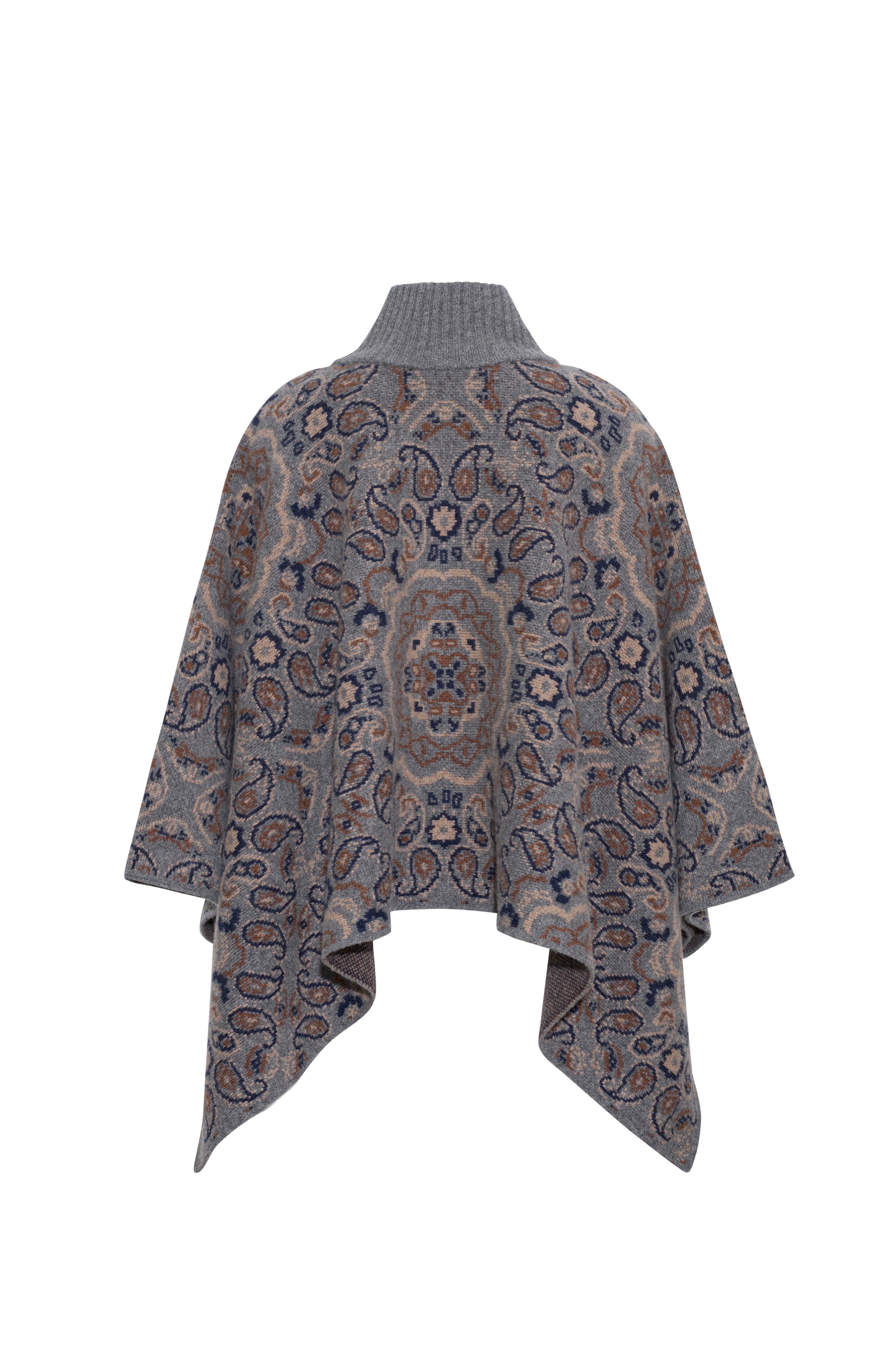 Pagoda Cape Bandana Heather Grey