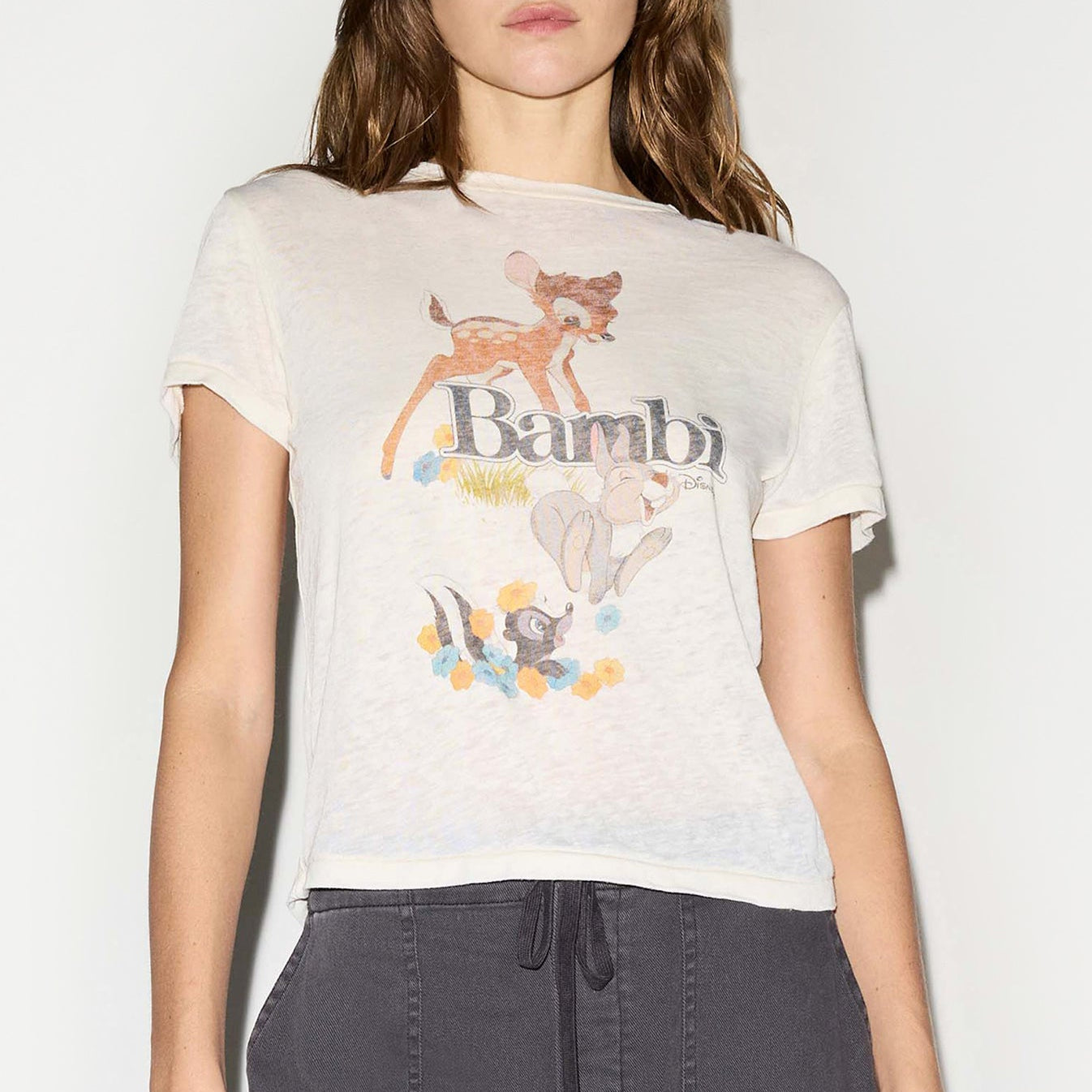 Classic Tee Bambi Vintage White